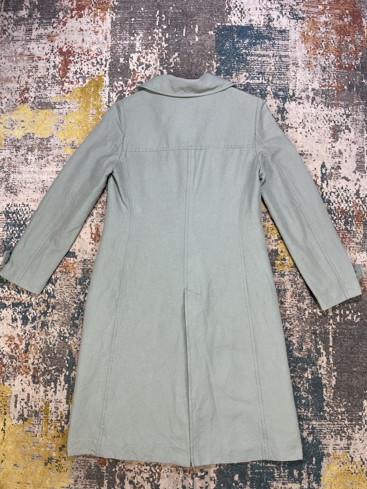 Japanese Brand 1/2 Un-Demi Trench Coat Size XS / US 0-2 / IT 36-38 - 5 Thumbnail