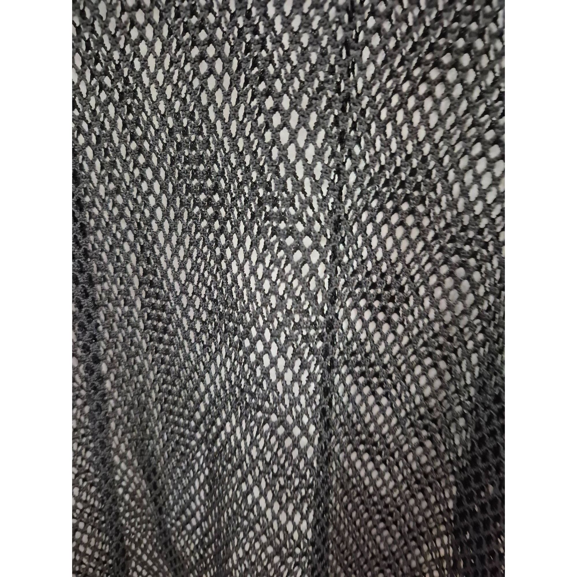 Other Black Mesh Oversized Top With Pink Trim & Drawstring Hem By Size XL / US 12-14 / IT 48-50 - 8 Thumbnail