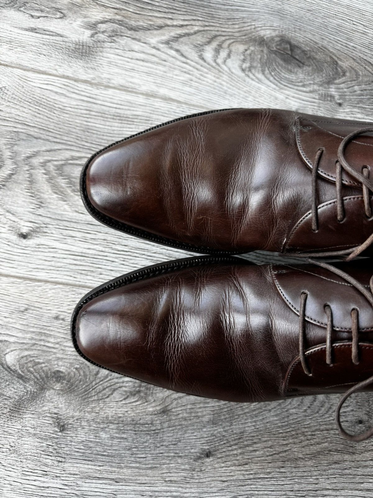 Church's Church's Sawdley Brown Leather Derby Brogue Size US 10 / EU 43 - 6 Thumbnail