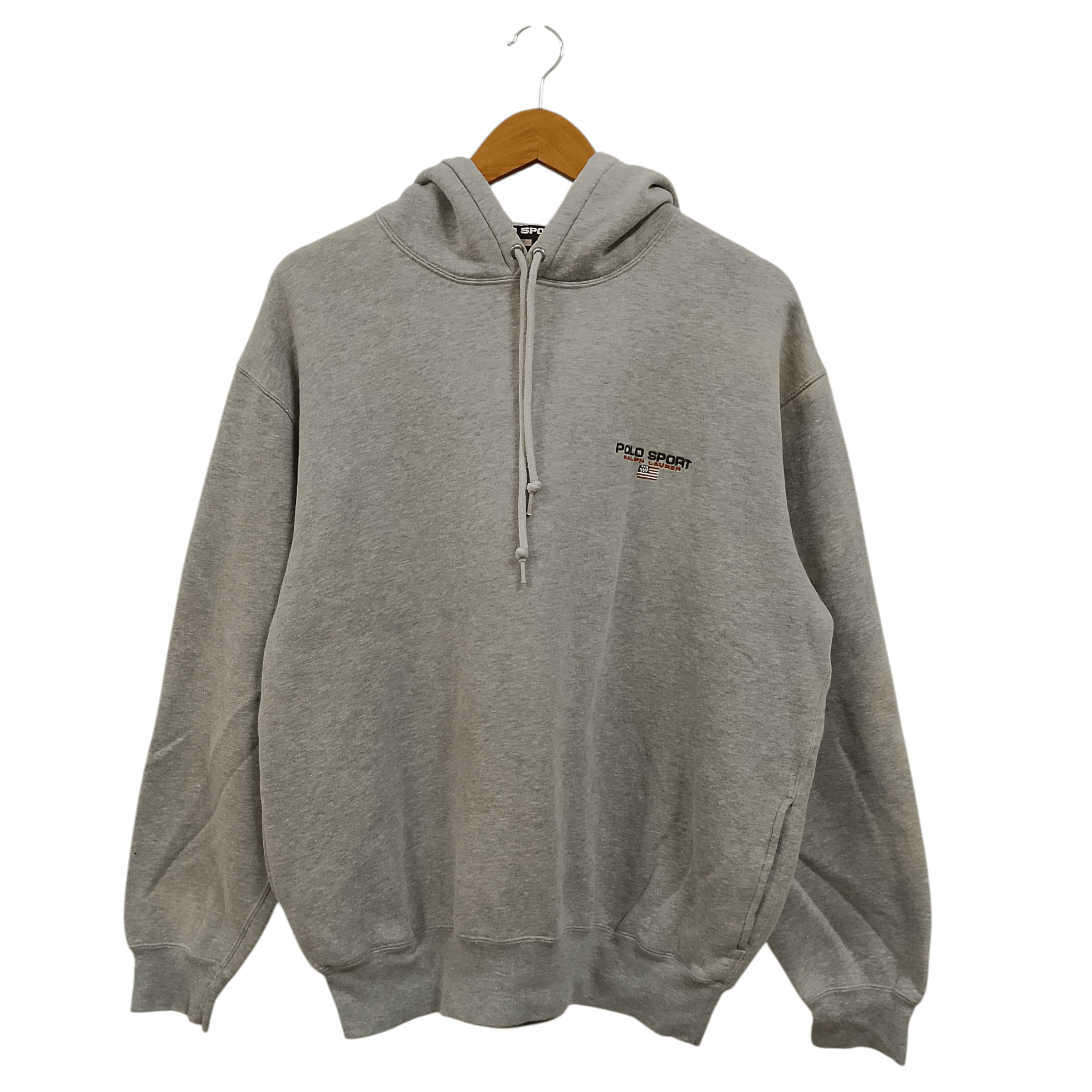 Polo Ralph Lauren Vintage Polo Sport Ralph Lauren Sun Faded Gray Hoodie Size US L / EU 52-54 / 3 - 1 Thumbnail