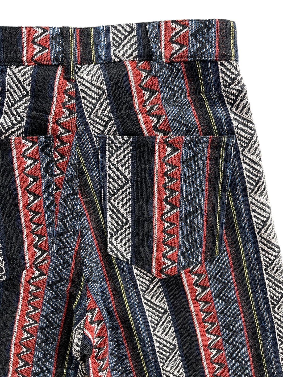 Vintage Vintage Fafatt Rockabilly Printed High Waist Pants Size 28" / US 6 / IT 42 - 8 Thumbnail