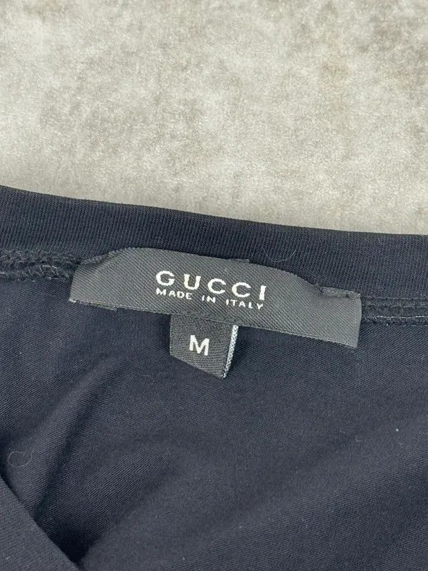 Gucci Gucci Black Striped Green & Red Longsleeve T-Shirt Size US S / EU 44-46 / 1 - 9 Thumbnail