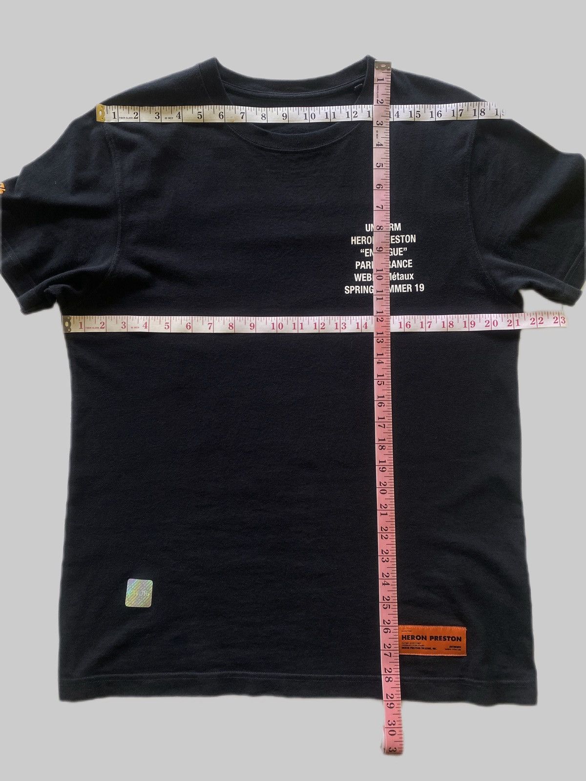Heron Preston SS19 Heron Preston Metal Worker tee Size US M / EU 48-50 / 2 - 7 Thumbnail