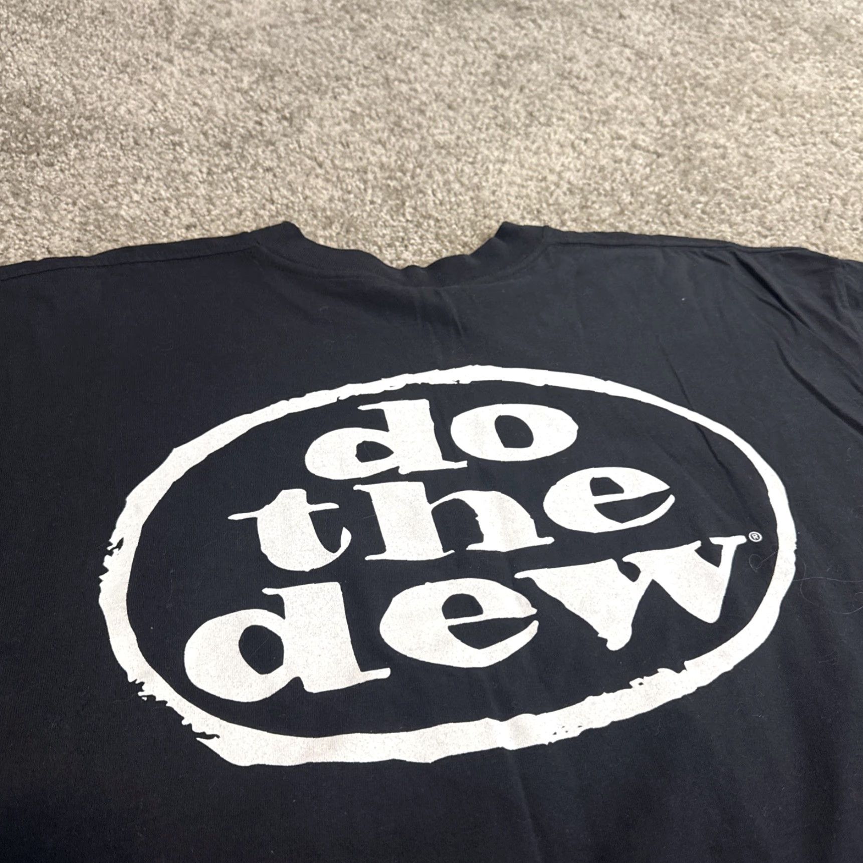 Vintage VINTAGE Mountain Dew 90s T-Shirt Black 2XL Men Do the Dew Promo Pop Shirt Size US XXL / EU 58 / 5 - 3 Thumbnail