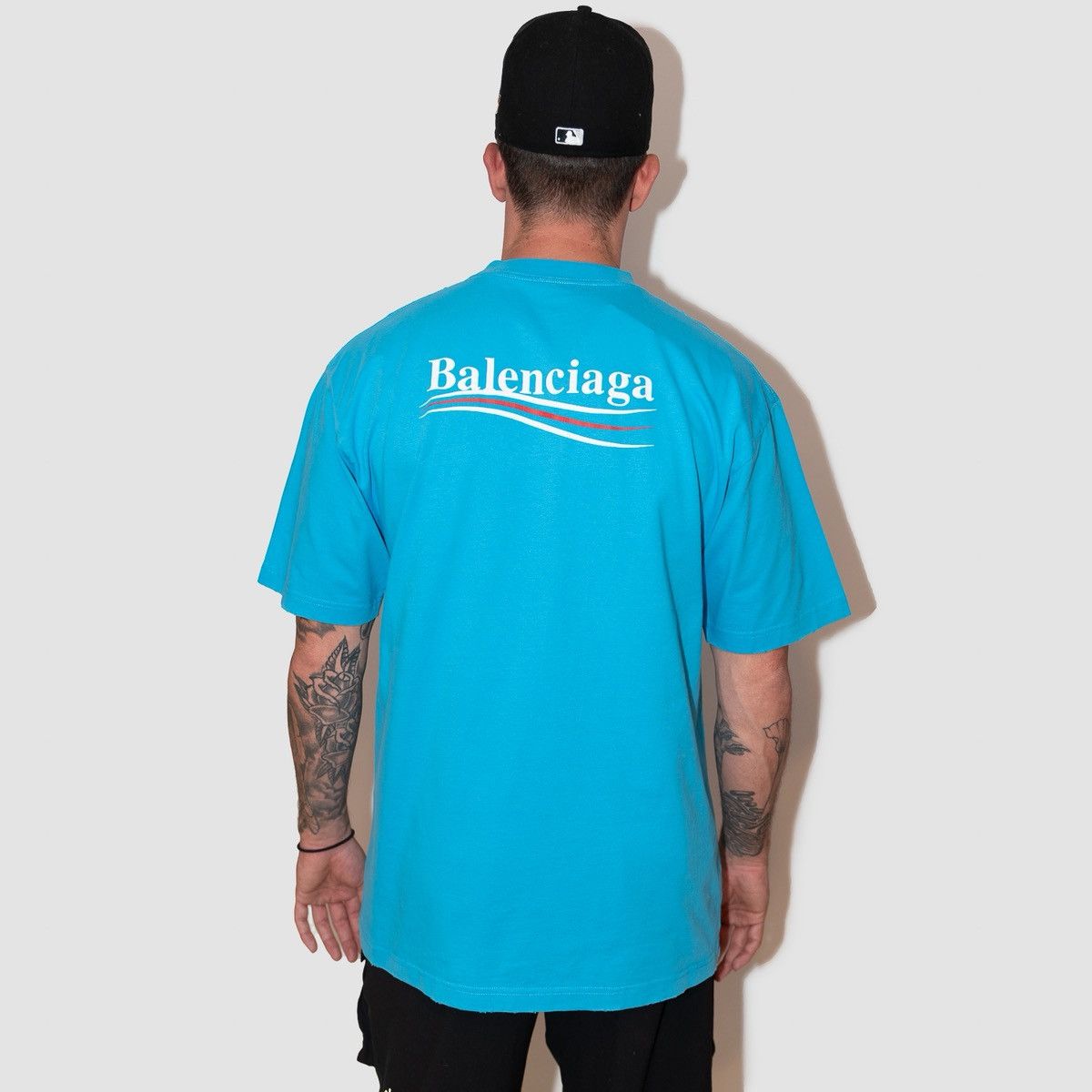 Balenciaga Balenciaga Political Campaign Logo T-Shirt Size US XXS / EU 40 - 2 Thumbnail