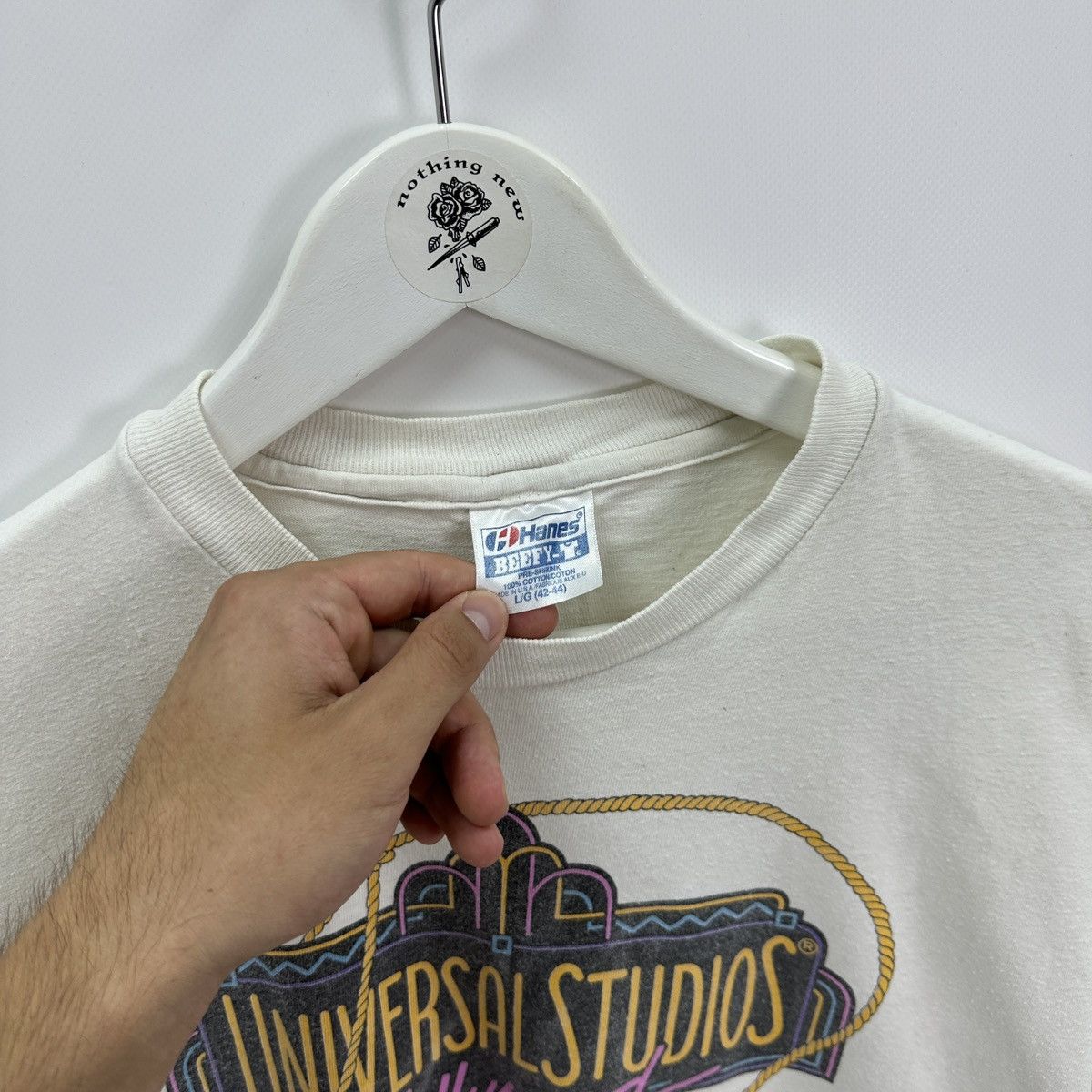 Vintage Vintage 90s Universal Studios Hollywood American Tail rare Size US L / EU 52-54 / 3 - 6 Thumbnail