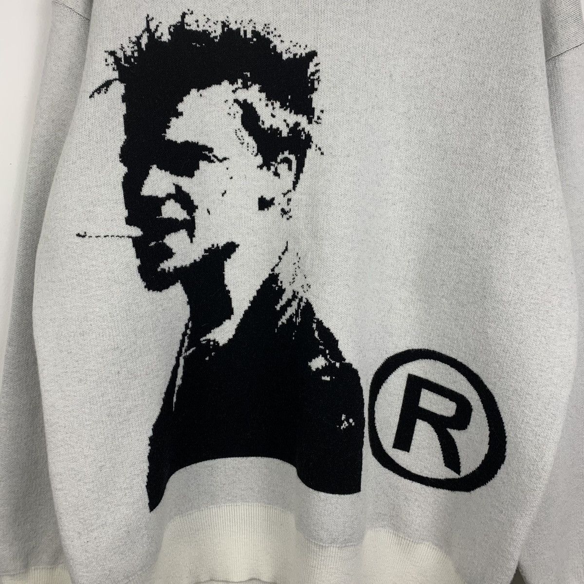 Joy Divizn Tyler Durden Joy Divizn Fight Club Brad Pitt Sweater Size M Size US M / EU 48-50 / 2 - 6 Thumbnail