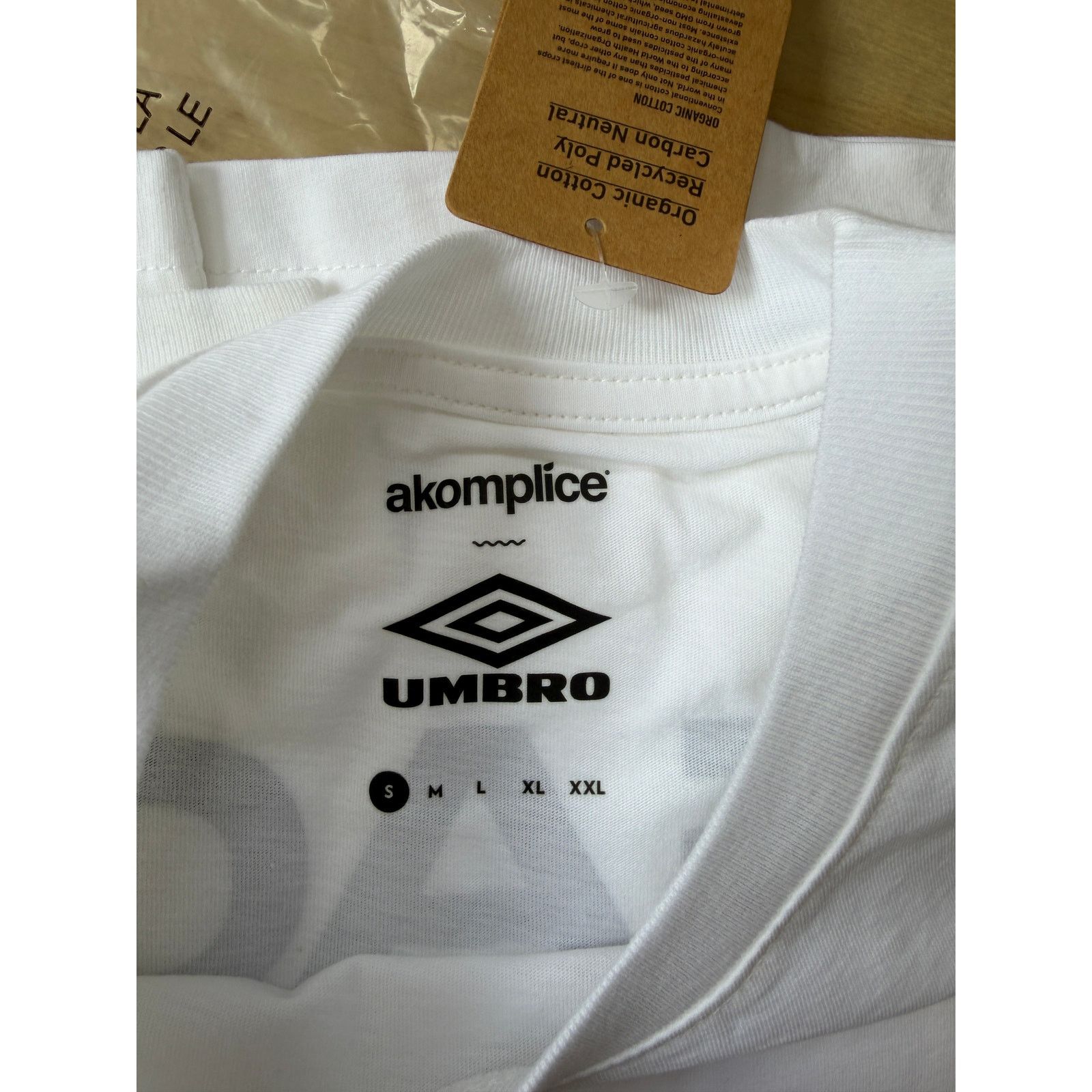 Umbro Akomplice x Umbro Peaceman Long Sleeve Tee White Size US S / EU 44-46 / 1 - 4 Thumbnail