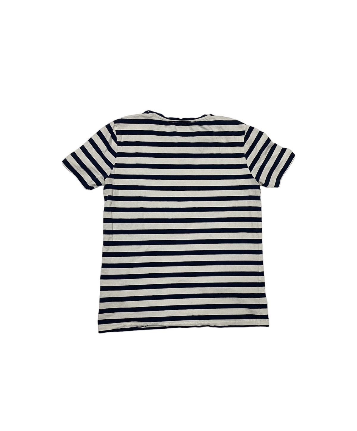 Acne Studios Crazy Streetwear Luxury Acne Studios Striped Face Tee XXS Size US XXS / EU 40 - 2 Thumbnail