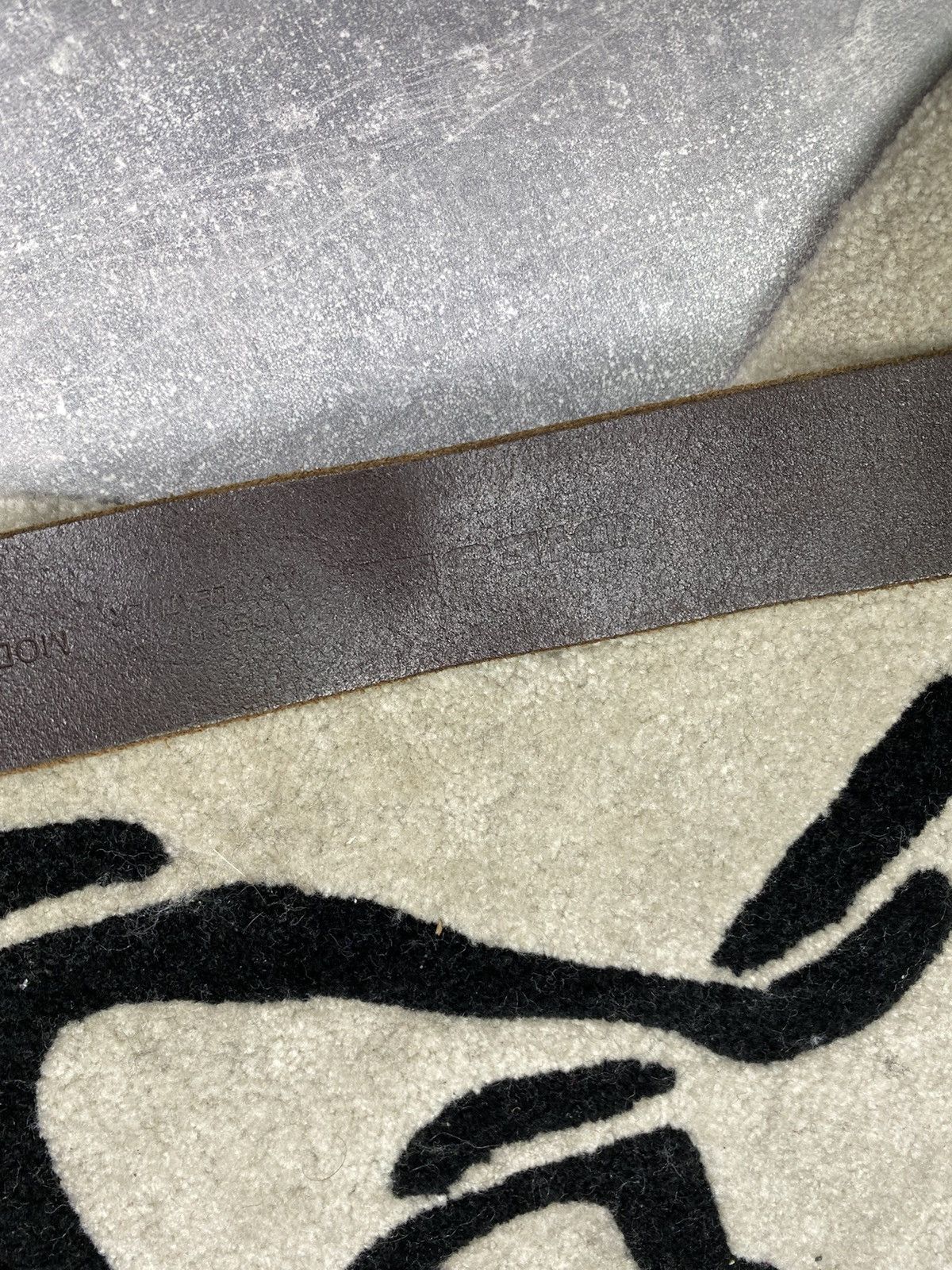 Diesel Vintage Diesel Brow Leather Belt Size ONE SIZE - 6 Thumbnail