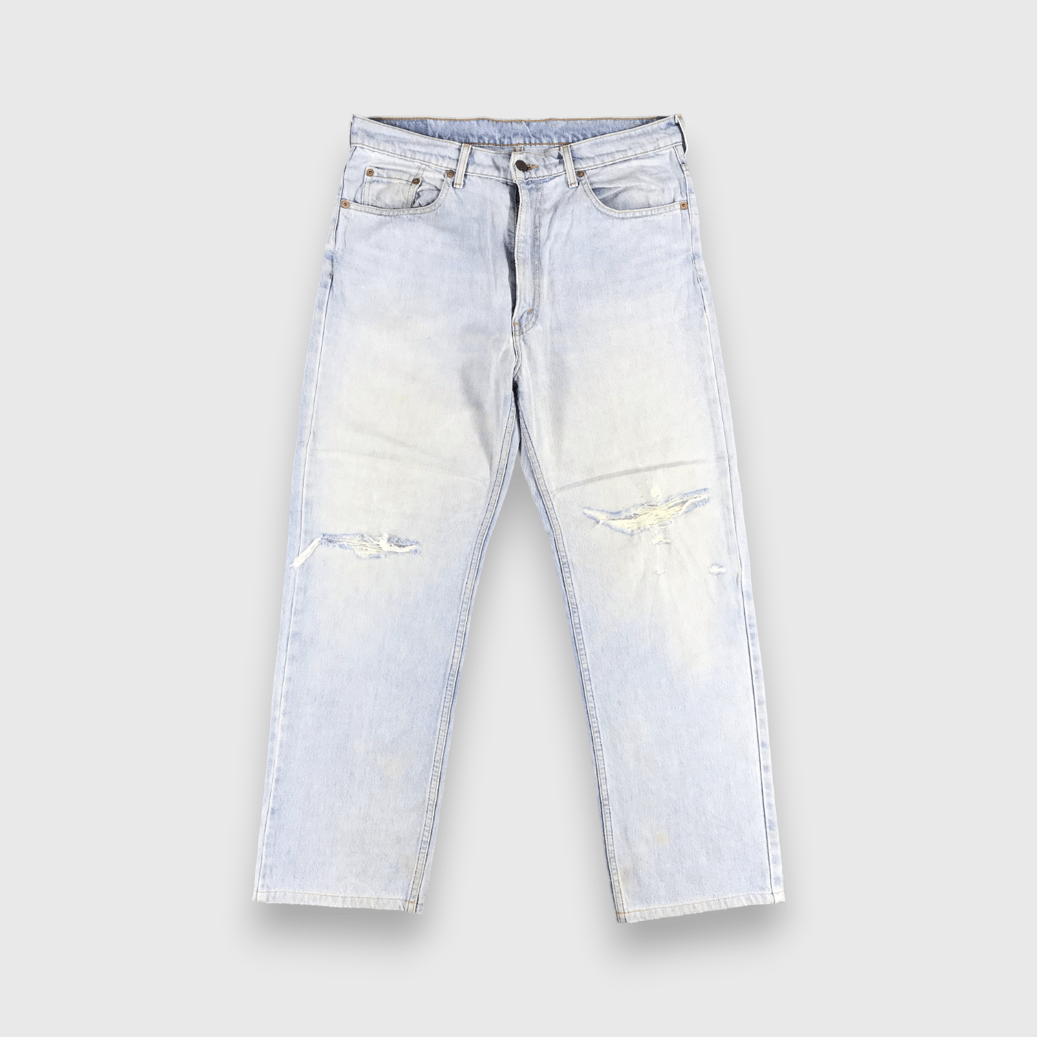 Levi's Vintage 90s Light Wash Levis 515 Jeans-J1877 Size US 35 - 1 Thumbnail