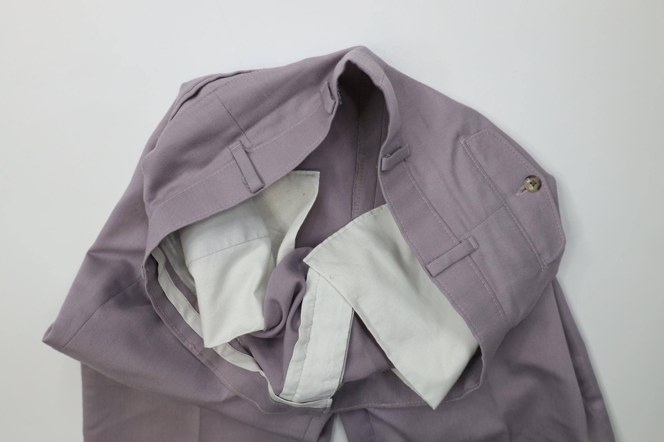 Levi's Vintage 70s 80s Levis Flared Wide Leg Chino Pants Purple USA Size US 38 / EU 54 - 8 Thumbnail
