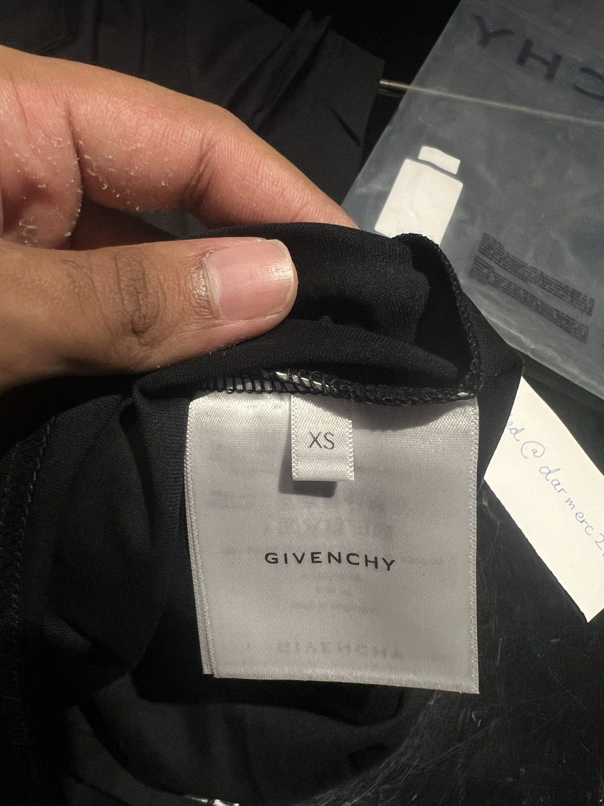Givenchy Givenchy Rainbow Logo Embroidered Tee Size US XS / EU 42 / 0 - 7 Thumbnail