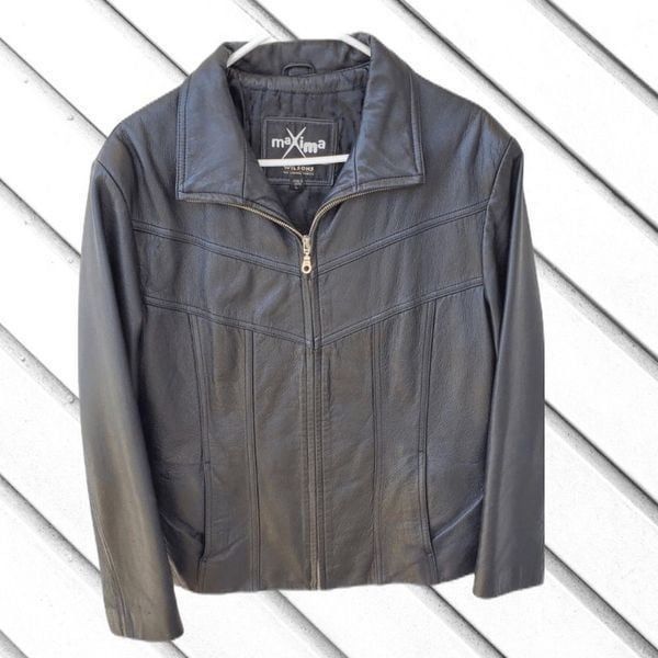 Wilsons Leather WILSONS Authentic Leather jacket size L Size L / US 10 / IT 46 - 1 Thumbnail