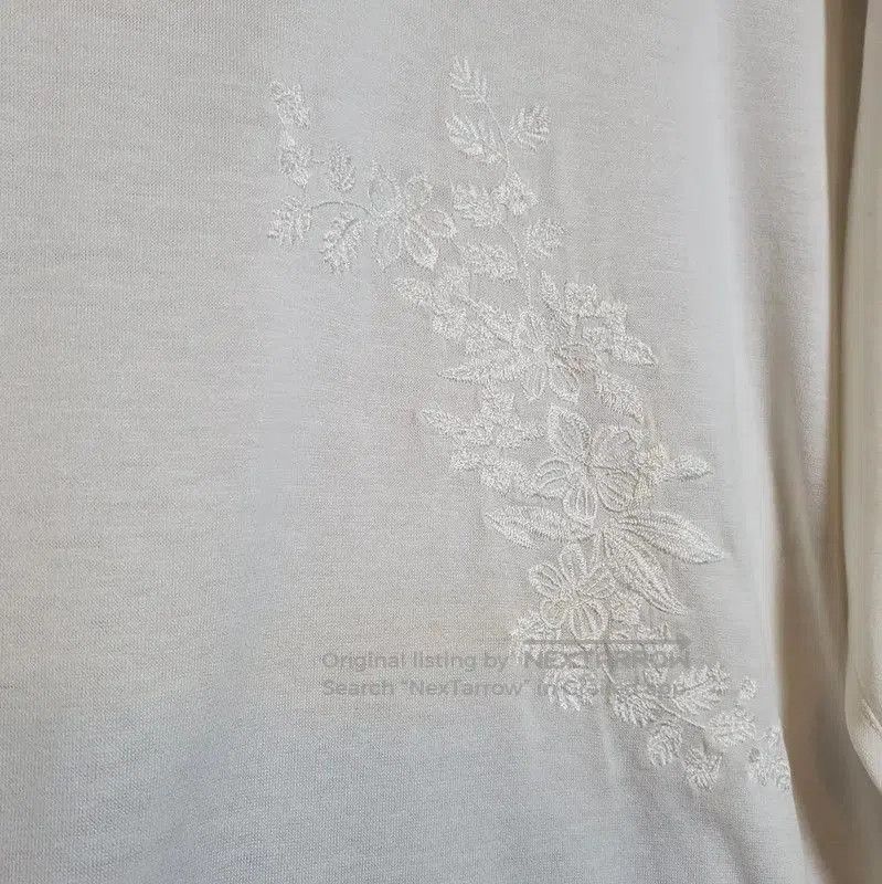 Dior Dior Long Sleeve Embroidered Cotton T. Size M / US 6-8 / IT 42-44 - 7 Thumbnail