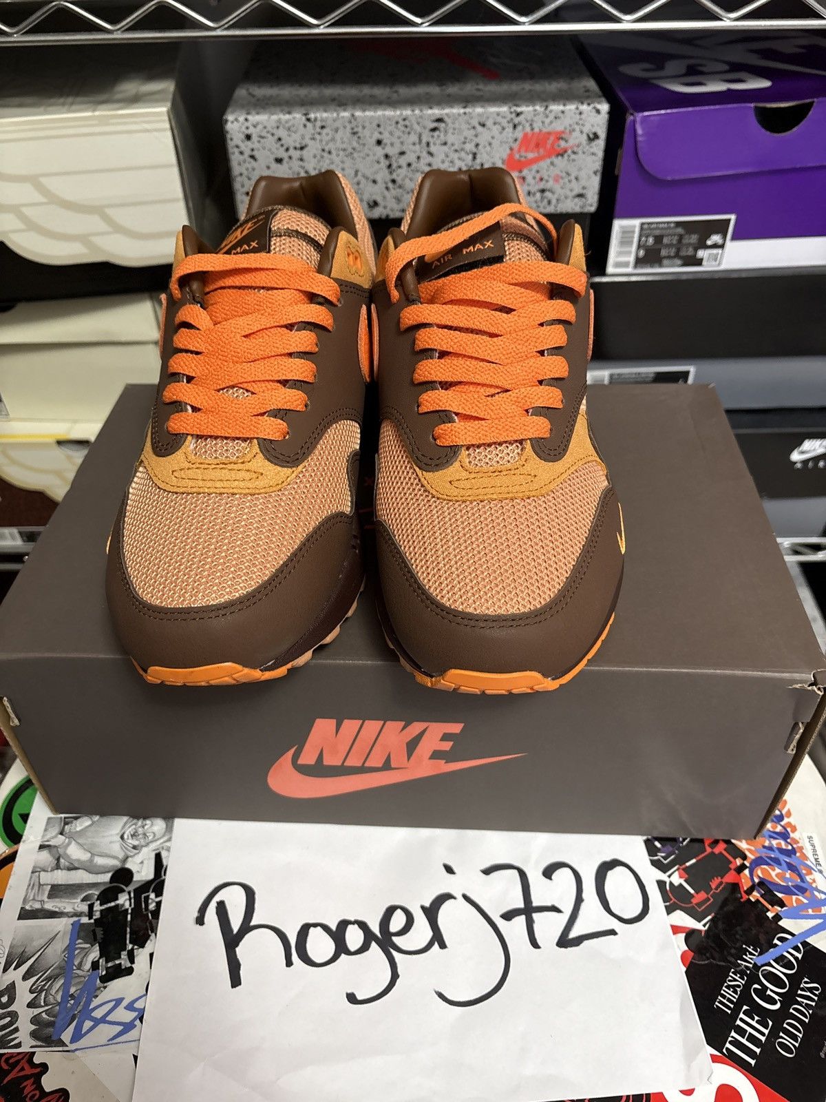 Nike Air Max 1 King’s Day Size US 8 / EU 41 - 4 Thumbnail