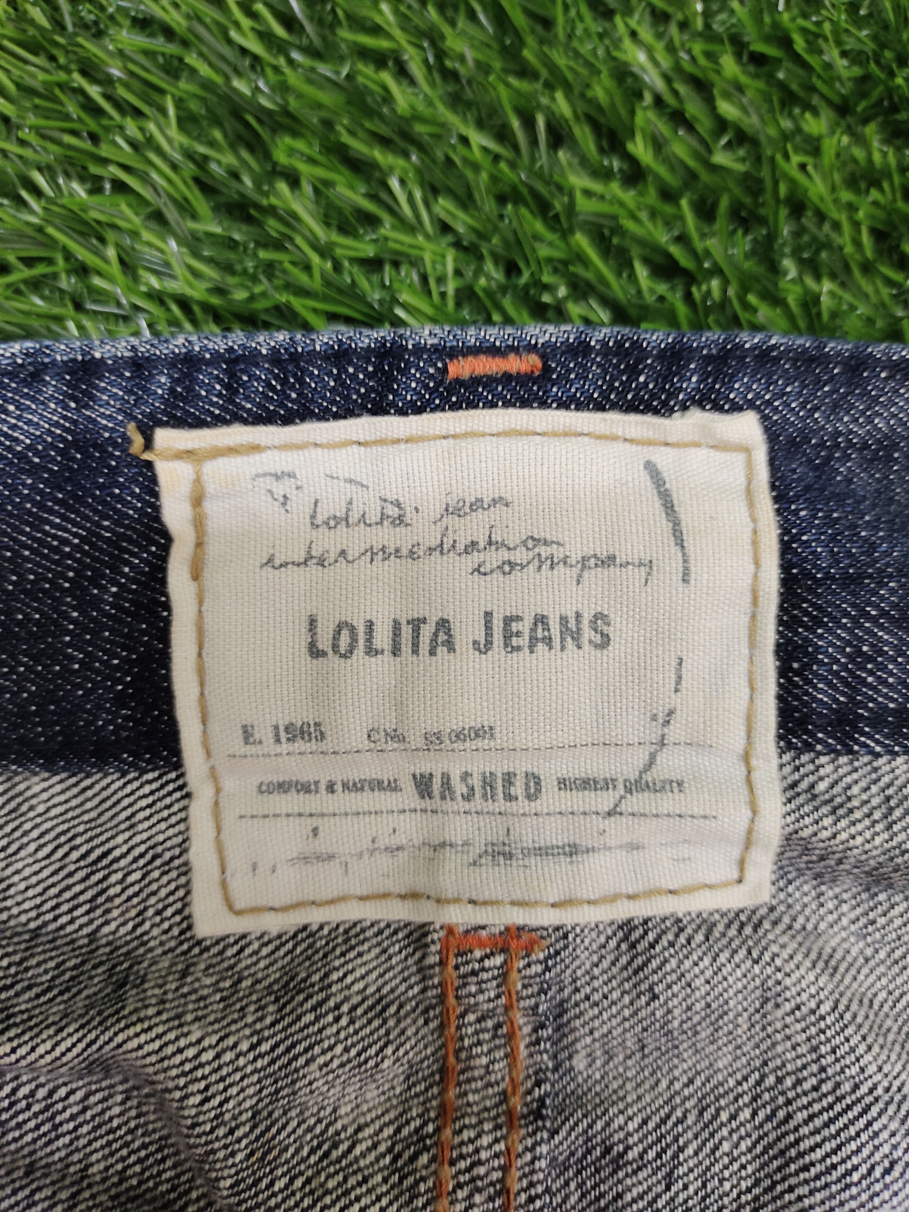 Hysteric Glamour Vintage Y2k Lolita Loose Denim Jeans Wide Leg Streetwear Size US 33 - 14 Thumbnail
