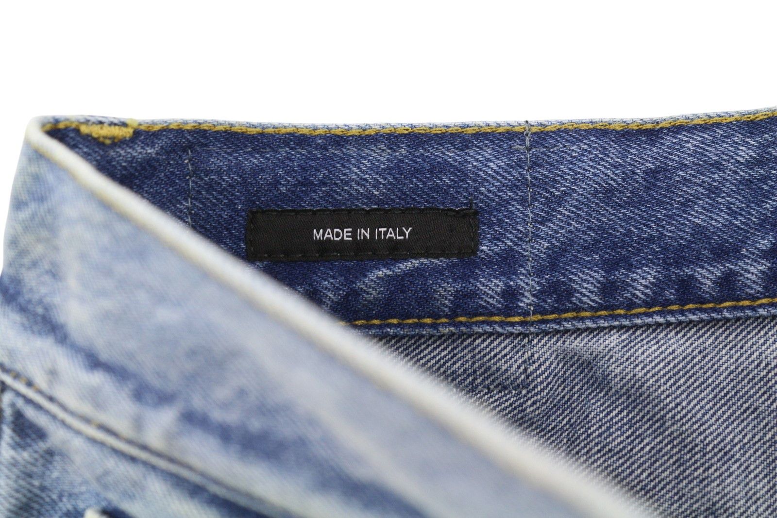 R13 CUFFED X-BF 28 Jasper Straight Faded Blue Zip PF25 86639 Size 28" / US 6 / IT 42 - 6 Thumbnail