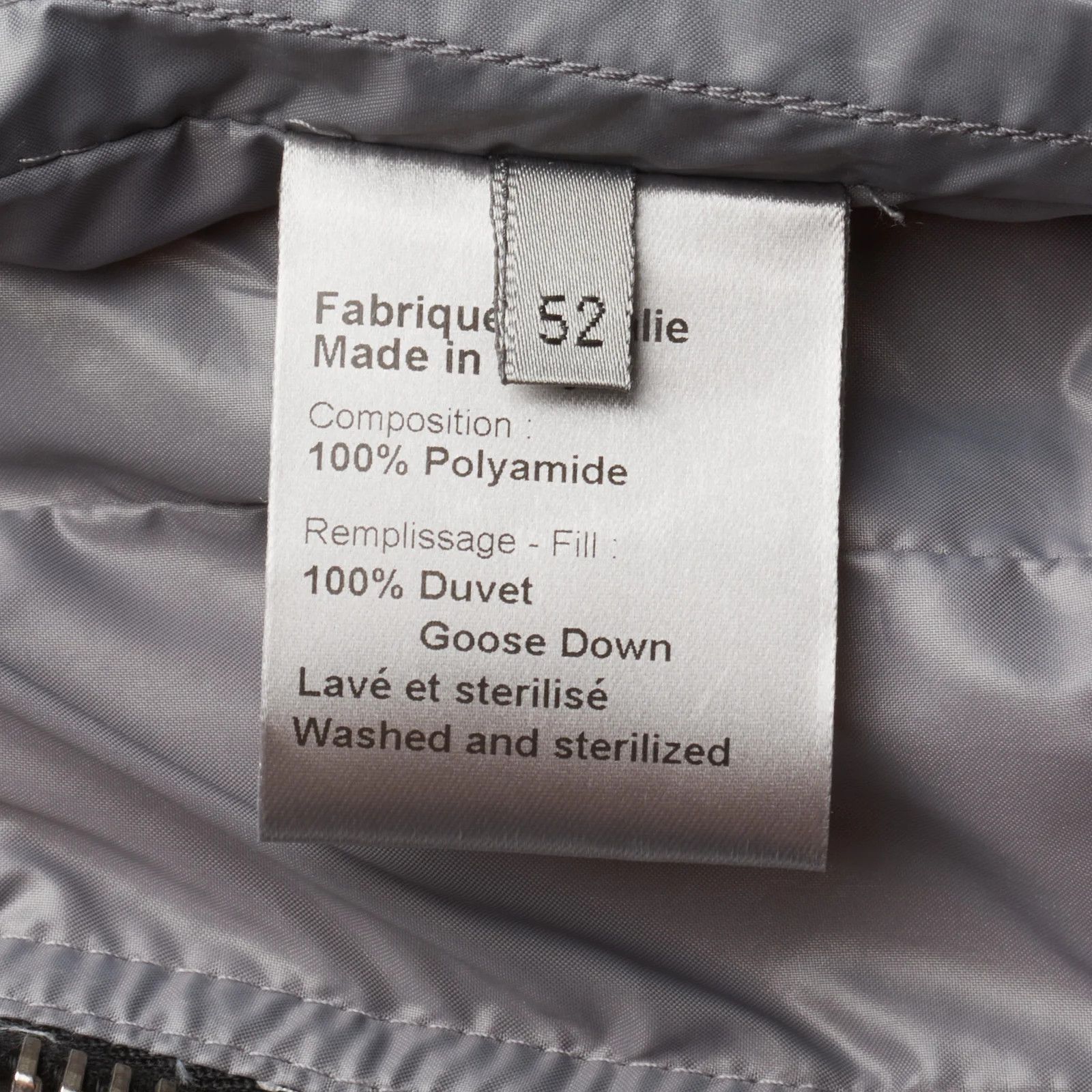 Dior DIOR HOMME Gray Goose Down Vest EU 52 US L 8H 2008 Size US L / EU 52-54 / 3 - 7 Thumbnail