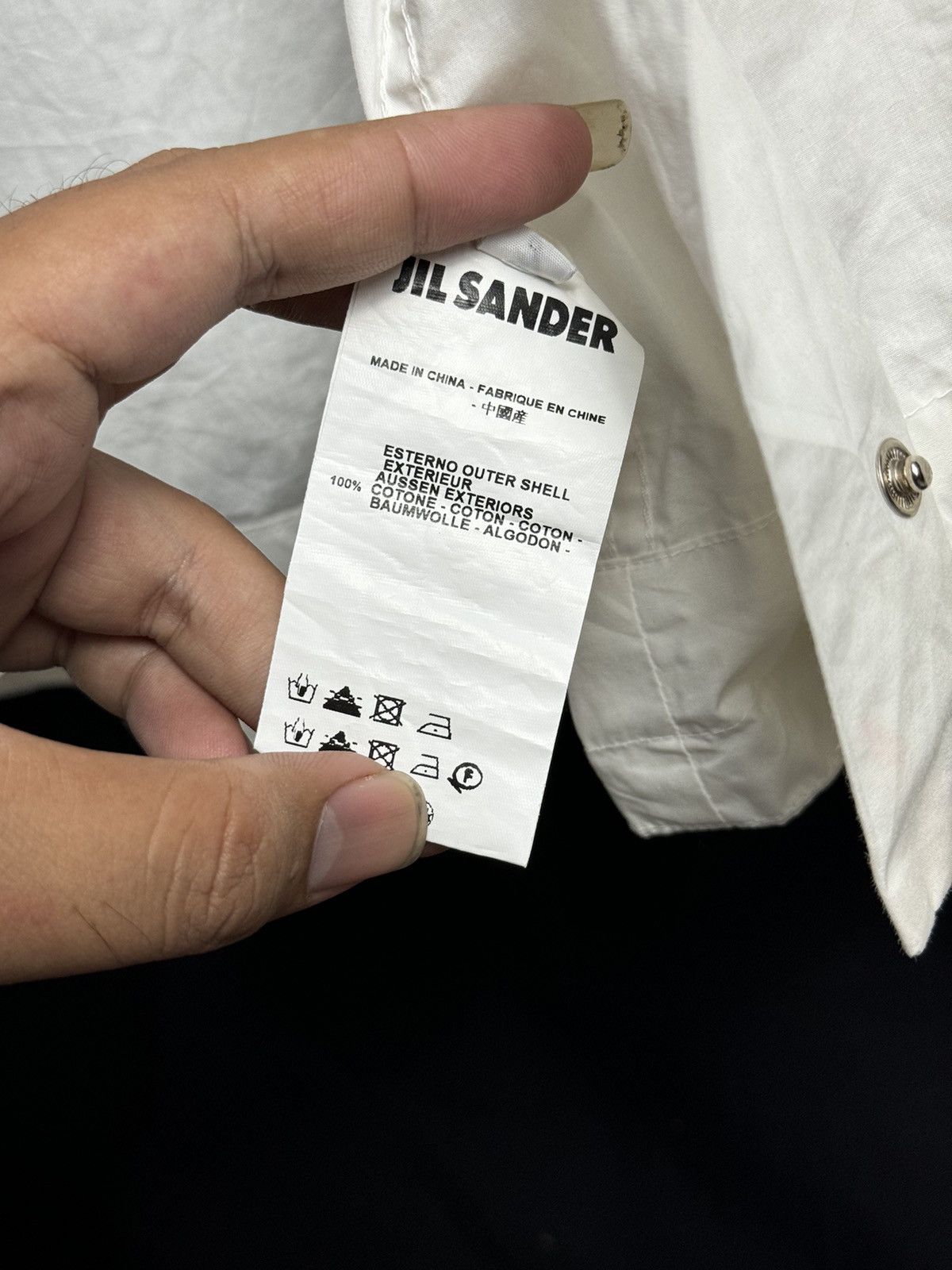 Japanese Brand × Jil Sander JIL SANDER CROP LIGHT JACKET Size S / US 4 / IT 40 - 12 Thumbnail