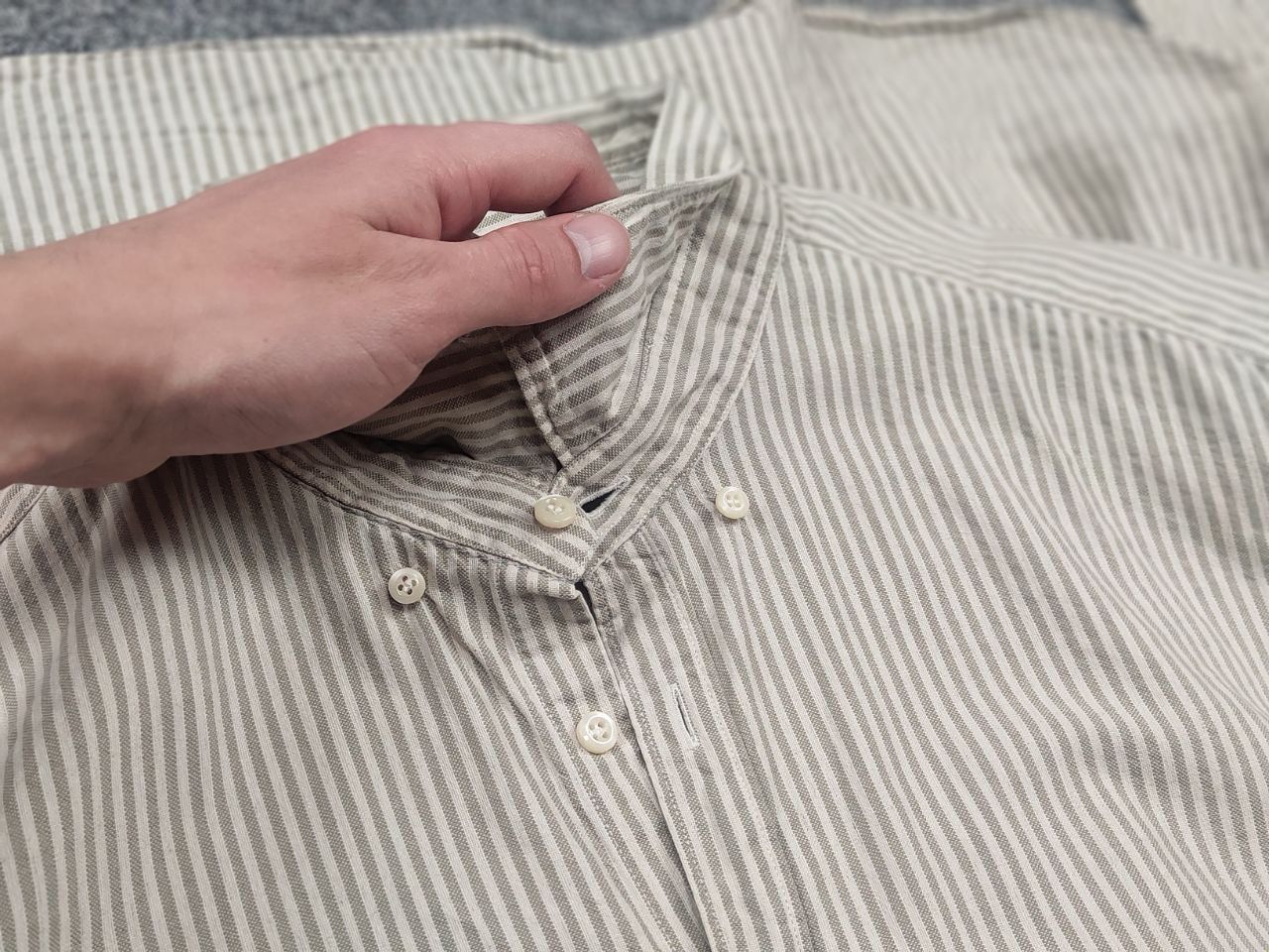 Bevilacqua Bevilacqua Italy Design Vintage casual striped button shirt Size US XL / EU 56 / 4 - 12 Thumbnail