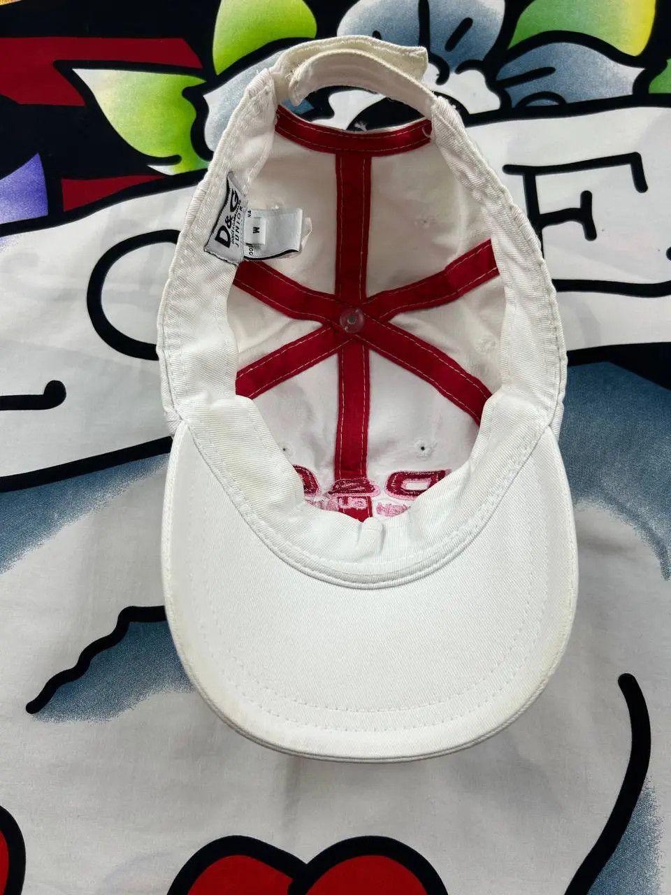 Dolce & Gabbana Dolce & Gabbana Junior logo white cap kids Size M Size ONE SIZE - 4 Thumbnail