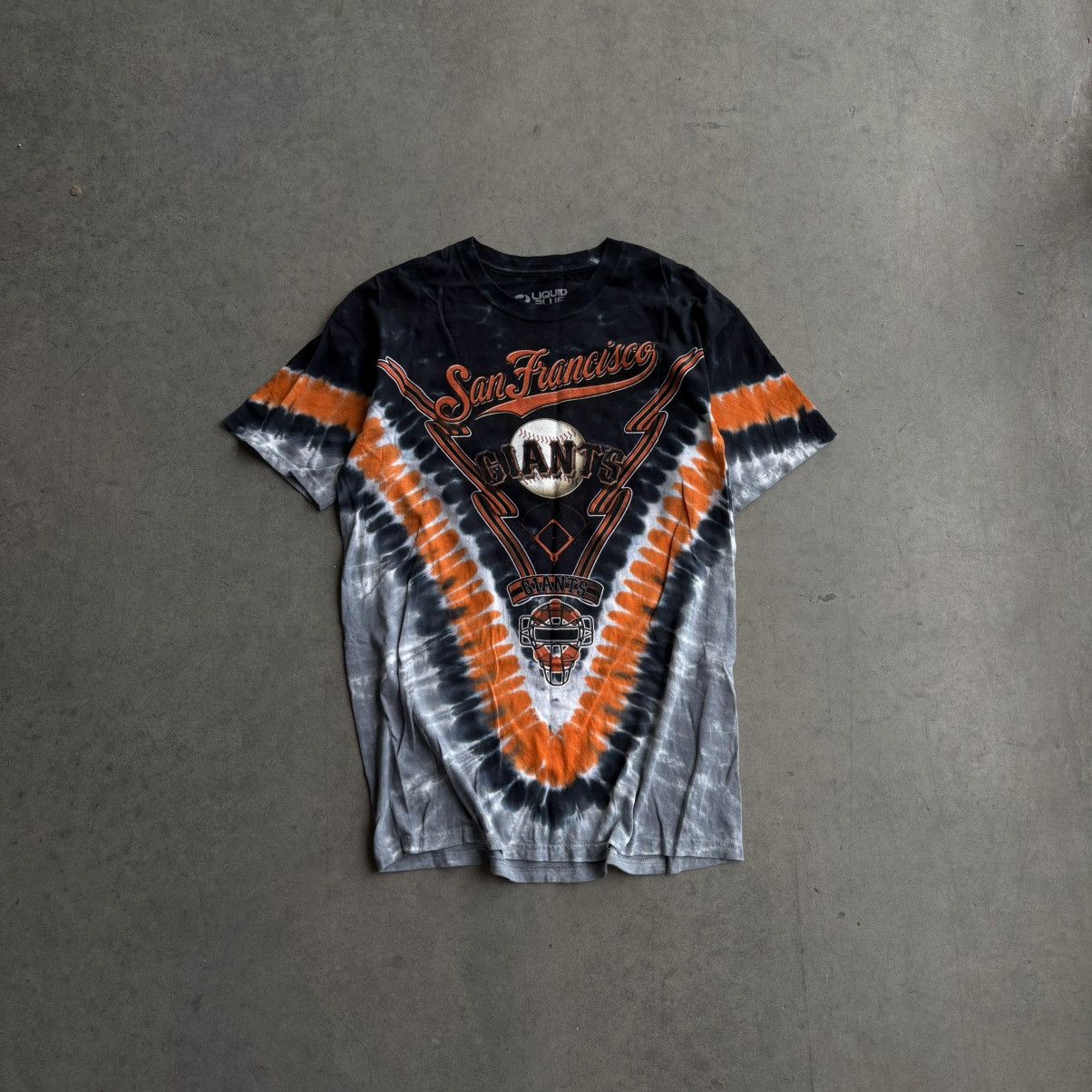Liquid Blue × MLB × Vintage Vintage San Francisco Giants Large Orange Tie Dye MLB RARE Size US L / EU 52-54 / 3 - 1 Thumbnail