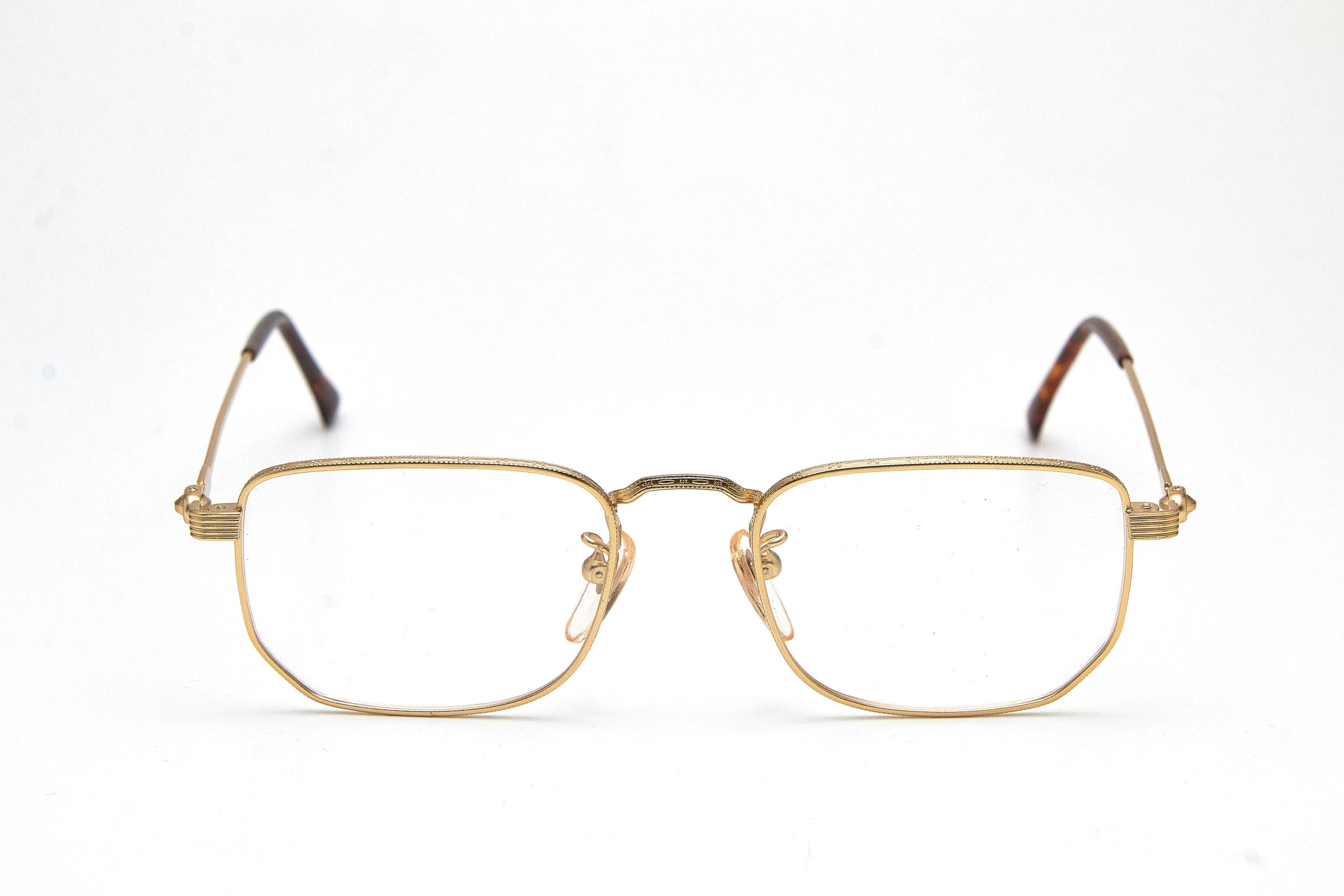 Vintage Old Money CUSTOM ORDER Matt Gold Rectangular Quiet Lux Specs Size ONE SIZE - 2 Thumbnail