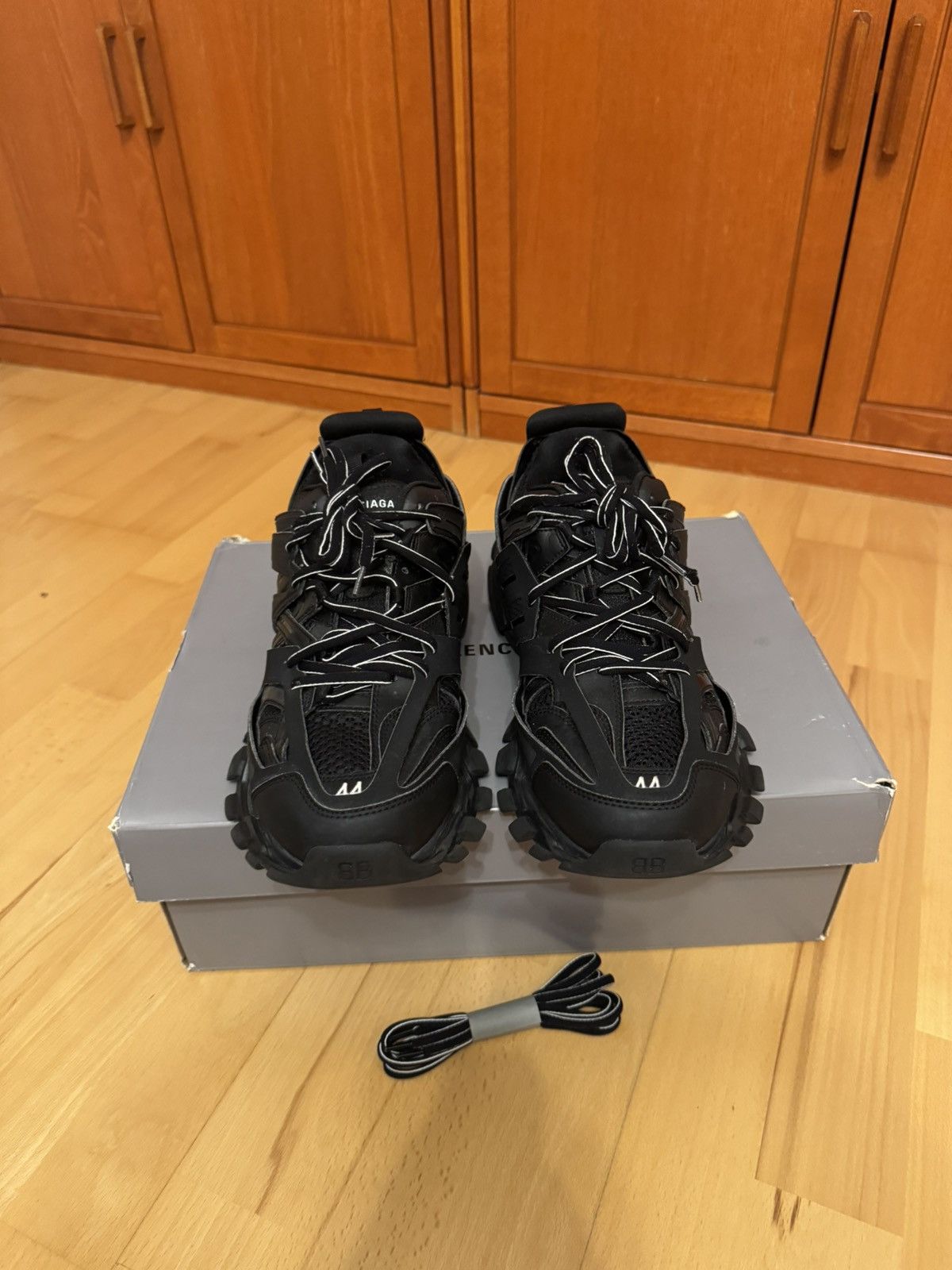 Balenciaga Balenciaga Track Triple Black Size US 11 / EU 44 - 7 Thumbnail