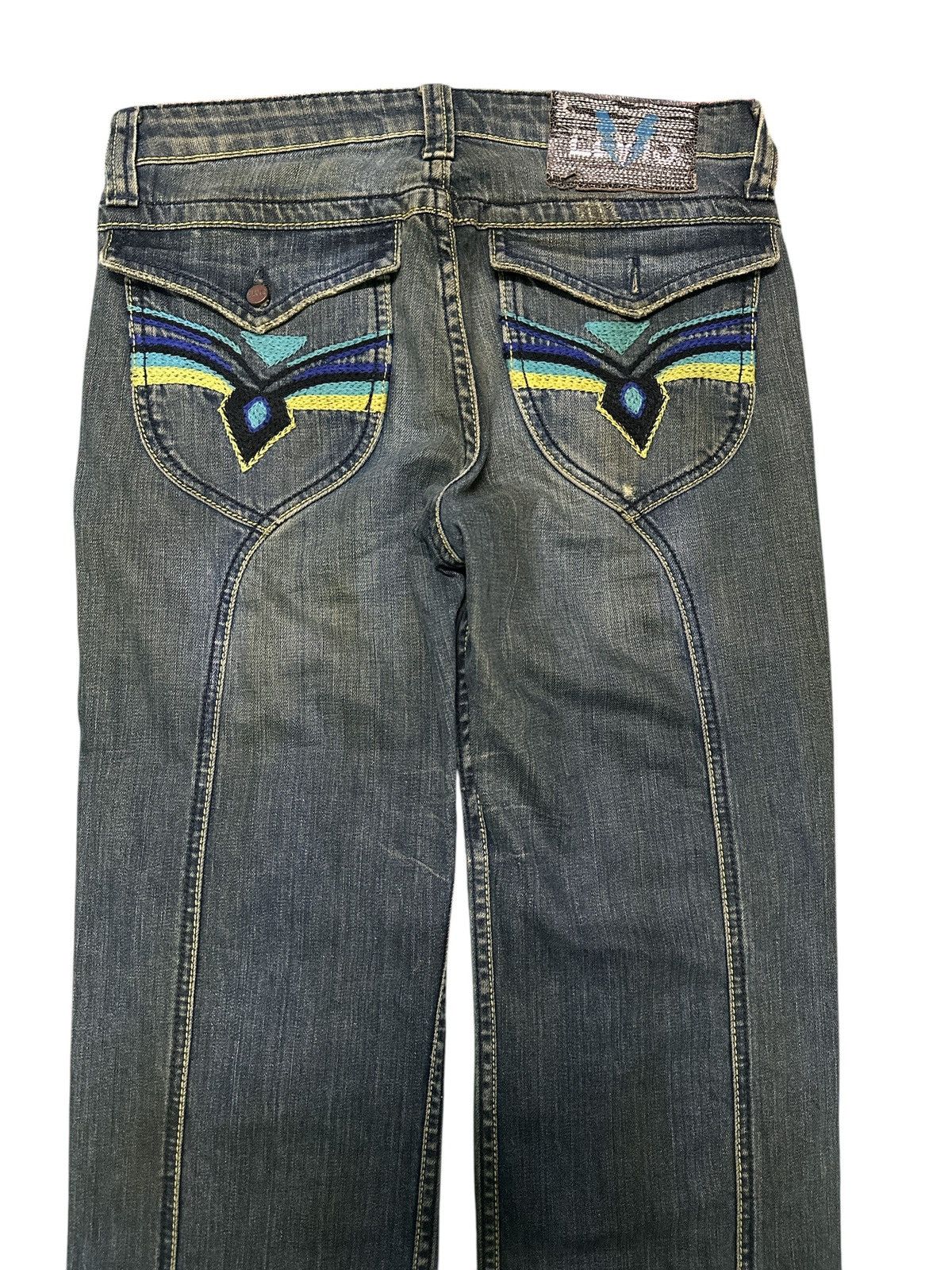 Kapital Vintage Elvis Distress 32x42 . Size US 32 / EU 48 - 12 Thumbnail