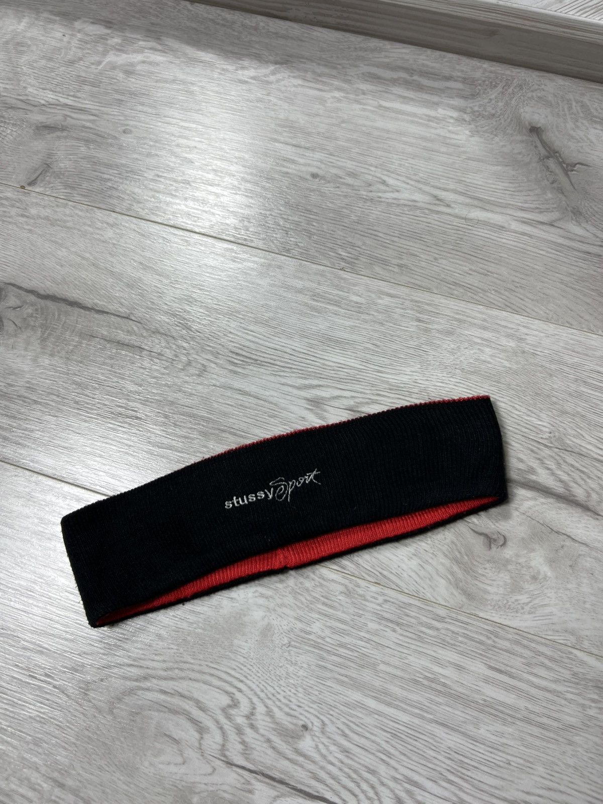 Stussy × Vintage Stussy Sport Headband Embroidered Logo Vintage Hat Tennis Size ONE SIZE - 1 Thumbnail