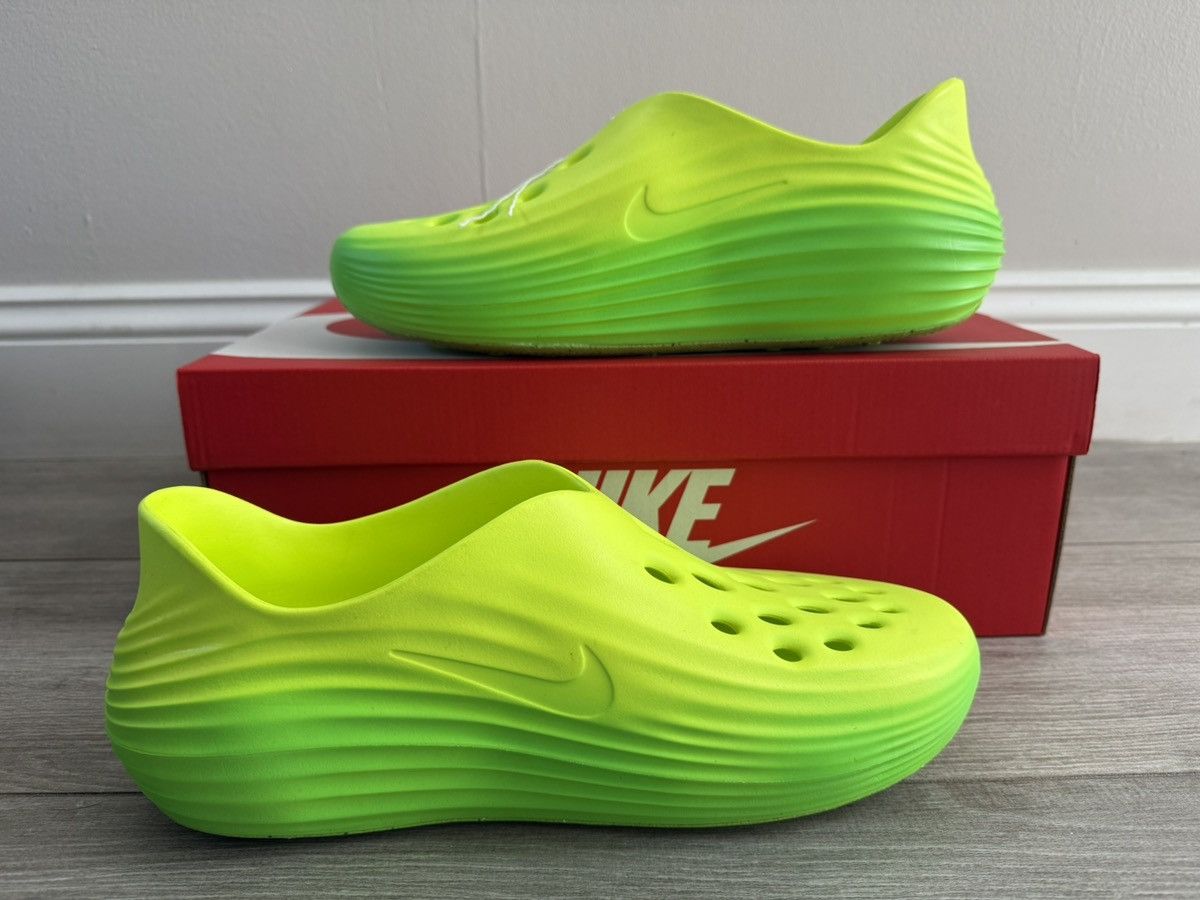 Nike Nike ReactX Rejuven8 Green Strike Black Volt Slip-On Sz 12 Size US 12 / EU 45 - 2 Thumbnail
