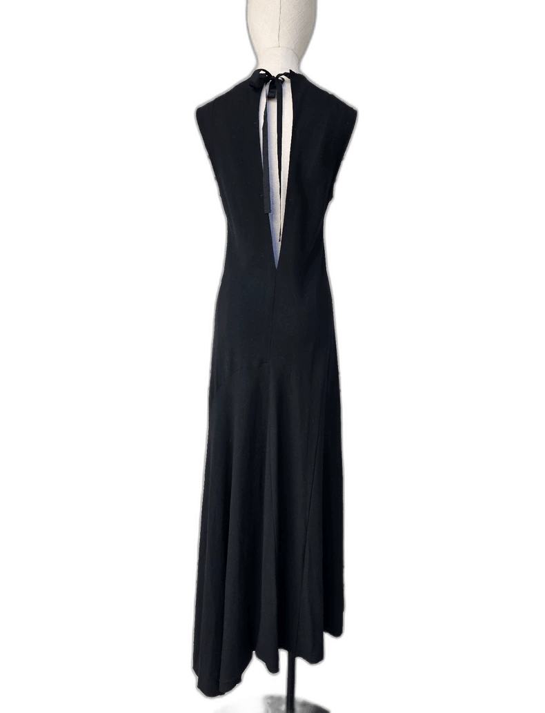 Ann Demeulemeester Ann Demeulemeester Silk Wool Blend Dress-2506 Size XXS / US 00 / IT 34 - 1 Thumbnail