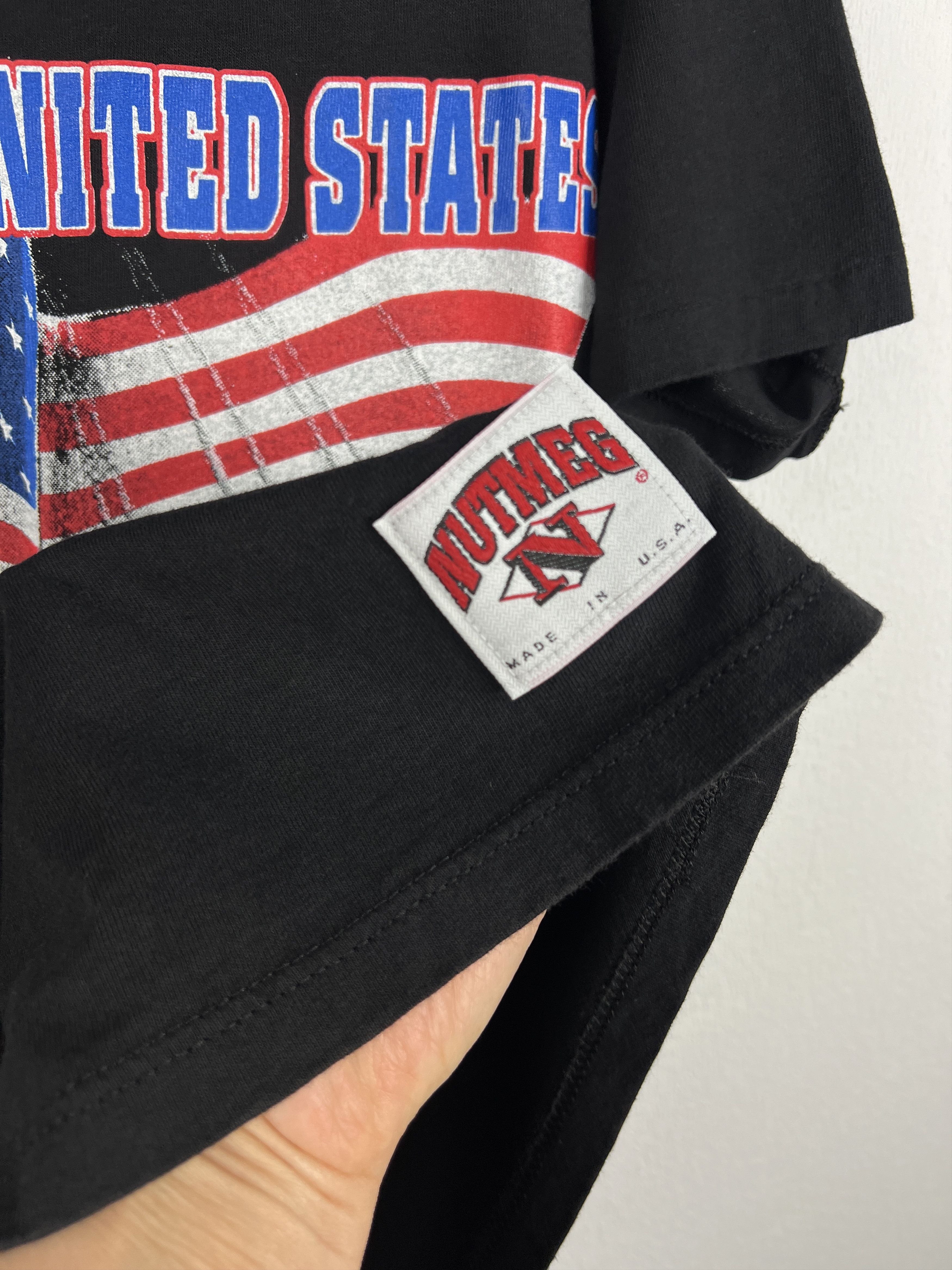 Vintage USA Football World Cup Shirt Soccer Over Print Jersey Size US M / EU 48-50 / 2 - 8 Thumbnail