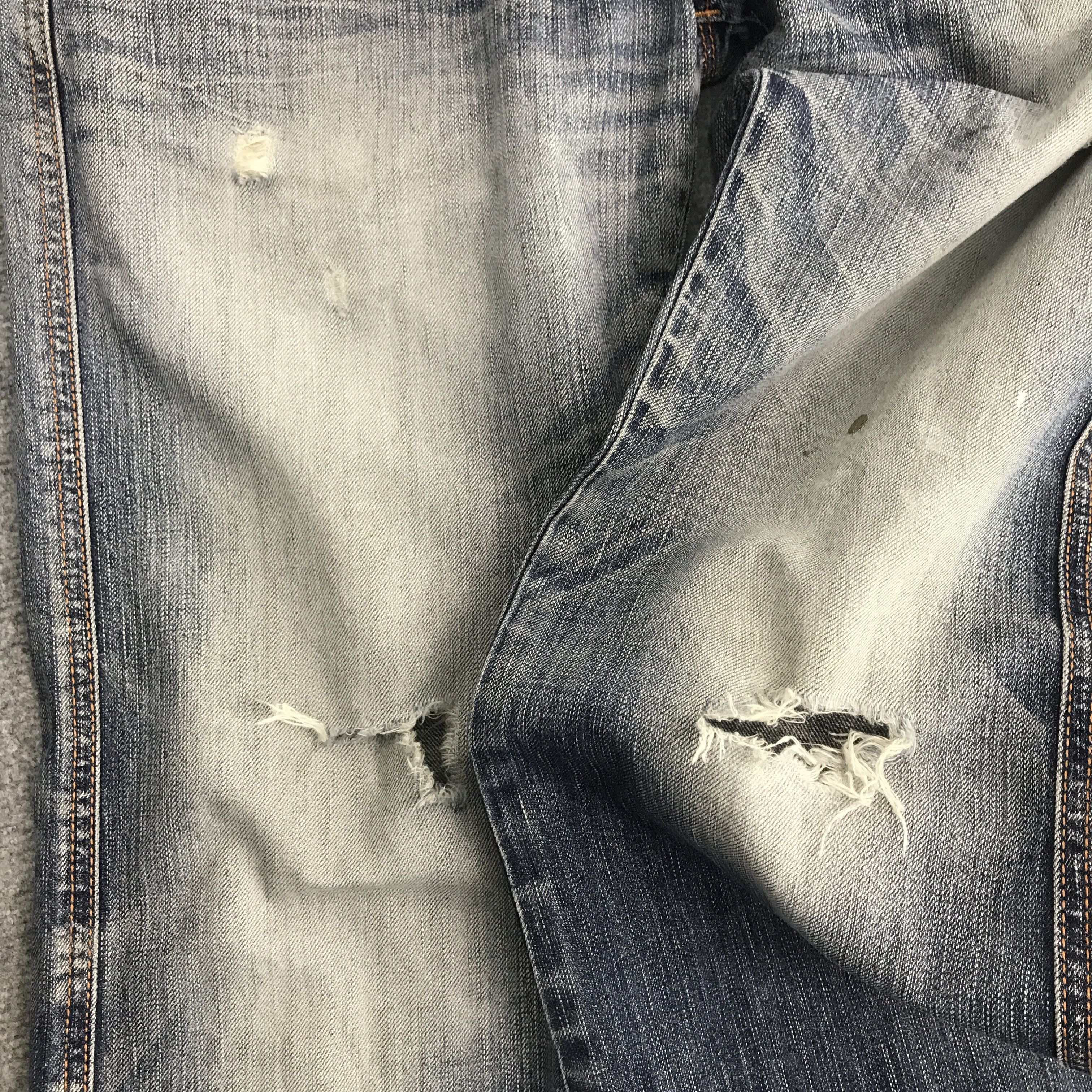 Edwin Edwin Blue Trip distressed denim Jeans Size US 32 / EU 48 - 7 Thumbnail