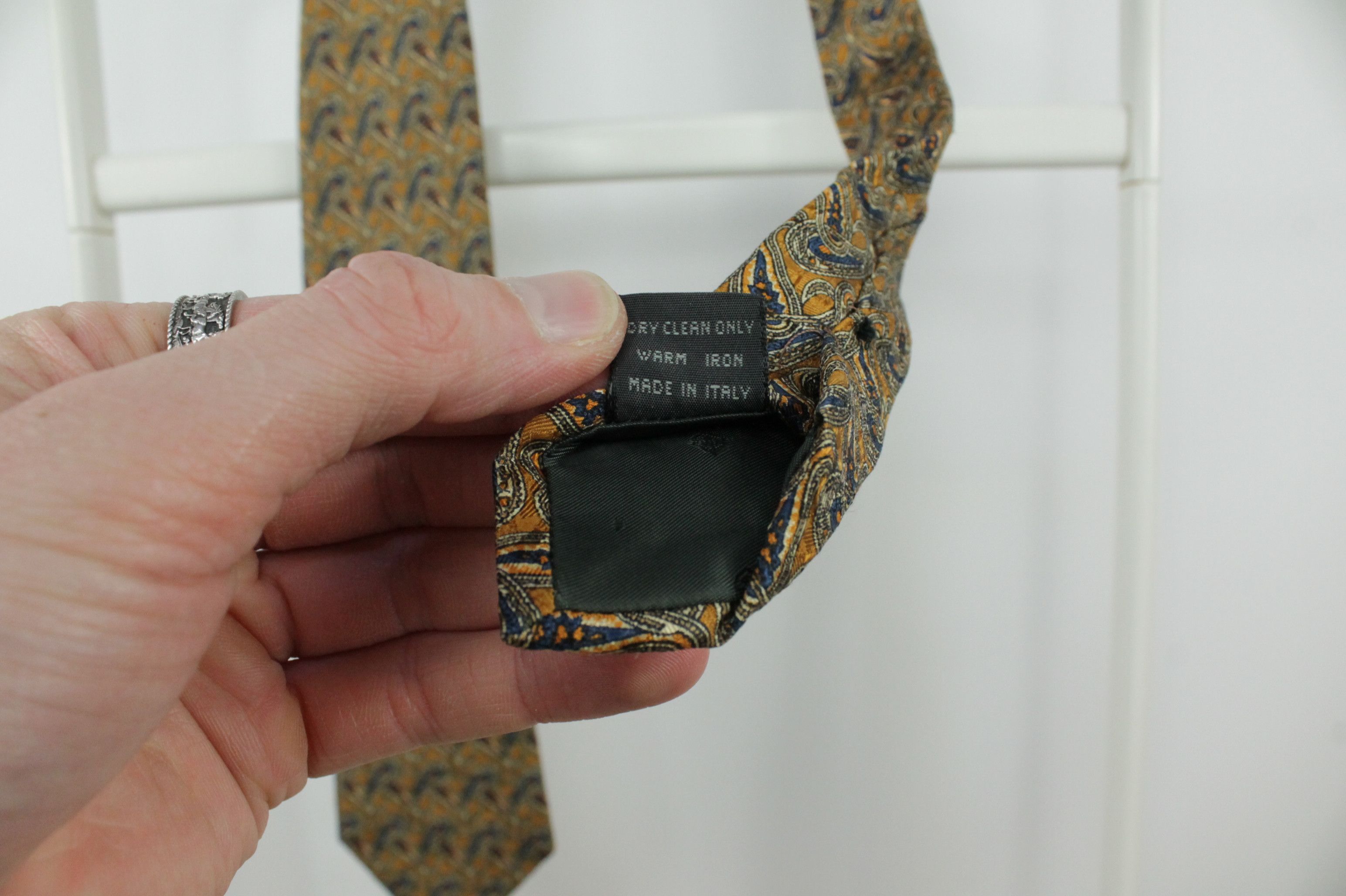 Ermenegildo Zegna Ermenegildo Zegna Paisley Silk Tie Size ONE SIZE - 5 Thumbnail