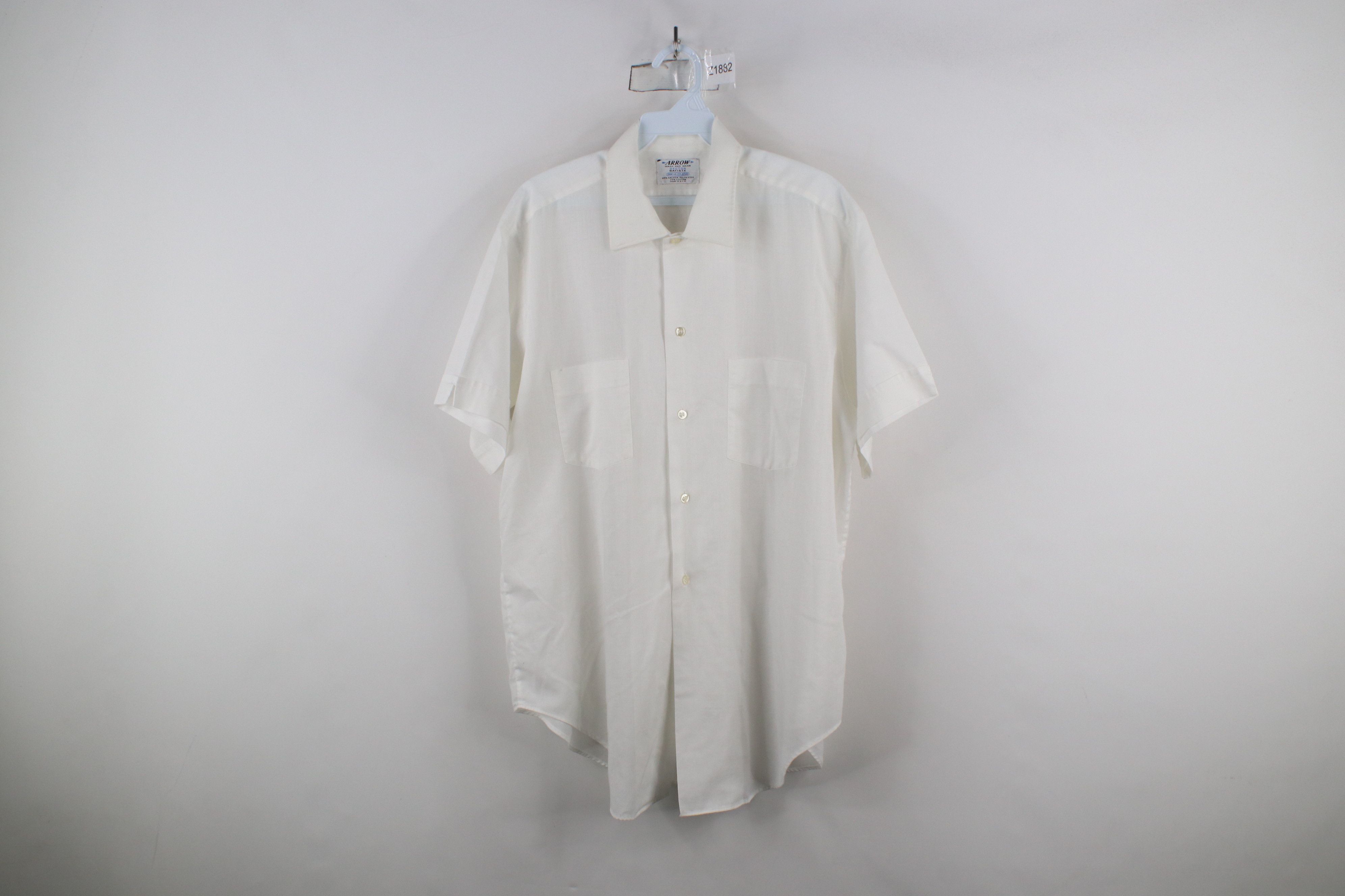 Vintage Vintage 60s 70s Strreetwear Short Sleeve Button Shirt USA Size US M / EU 48-50 / 2 - 1 Thumbnail