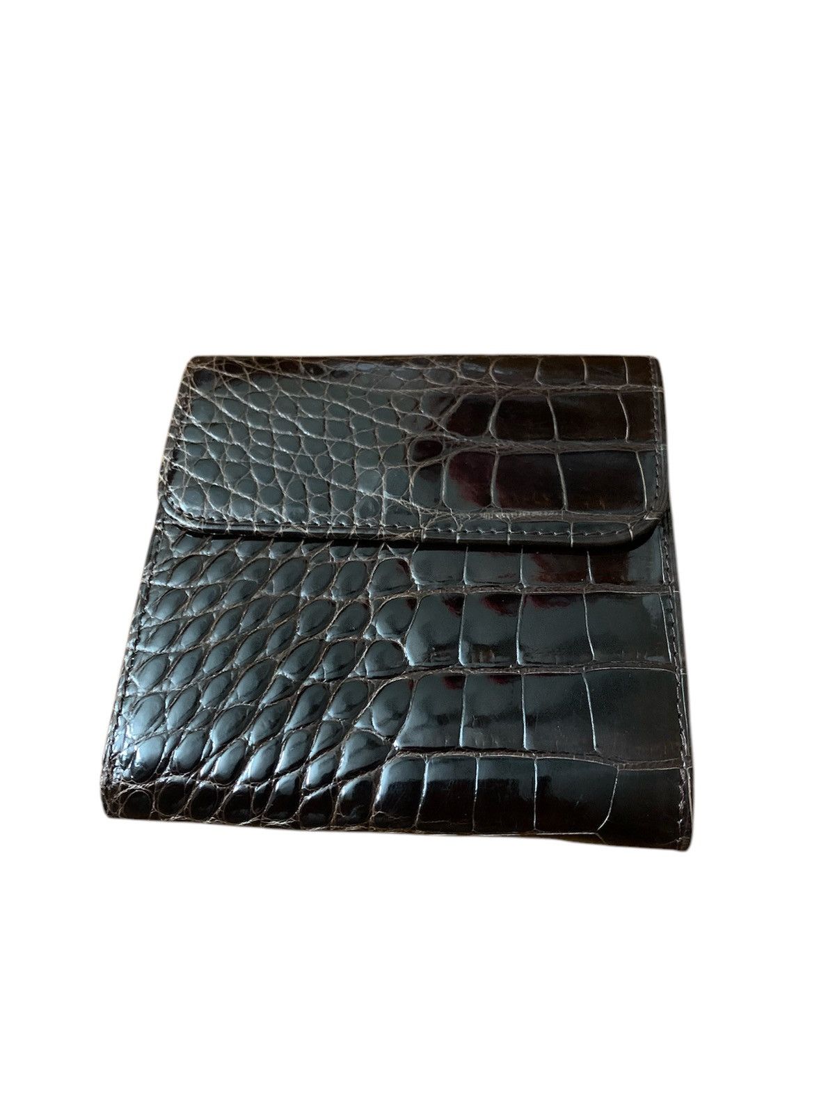 KWANPEN Kwanpen crocodile leather wallet Size ONE SIZE - 2 Thumbnail