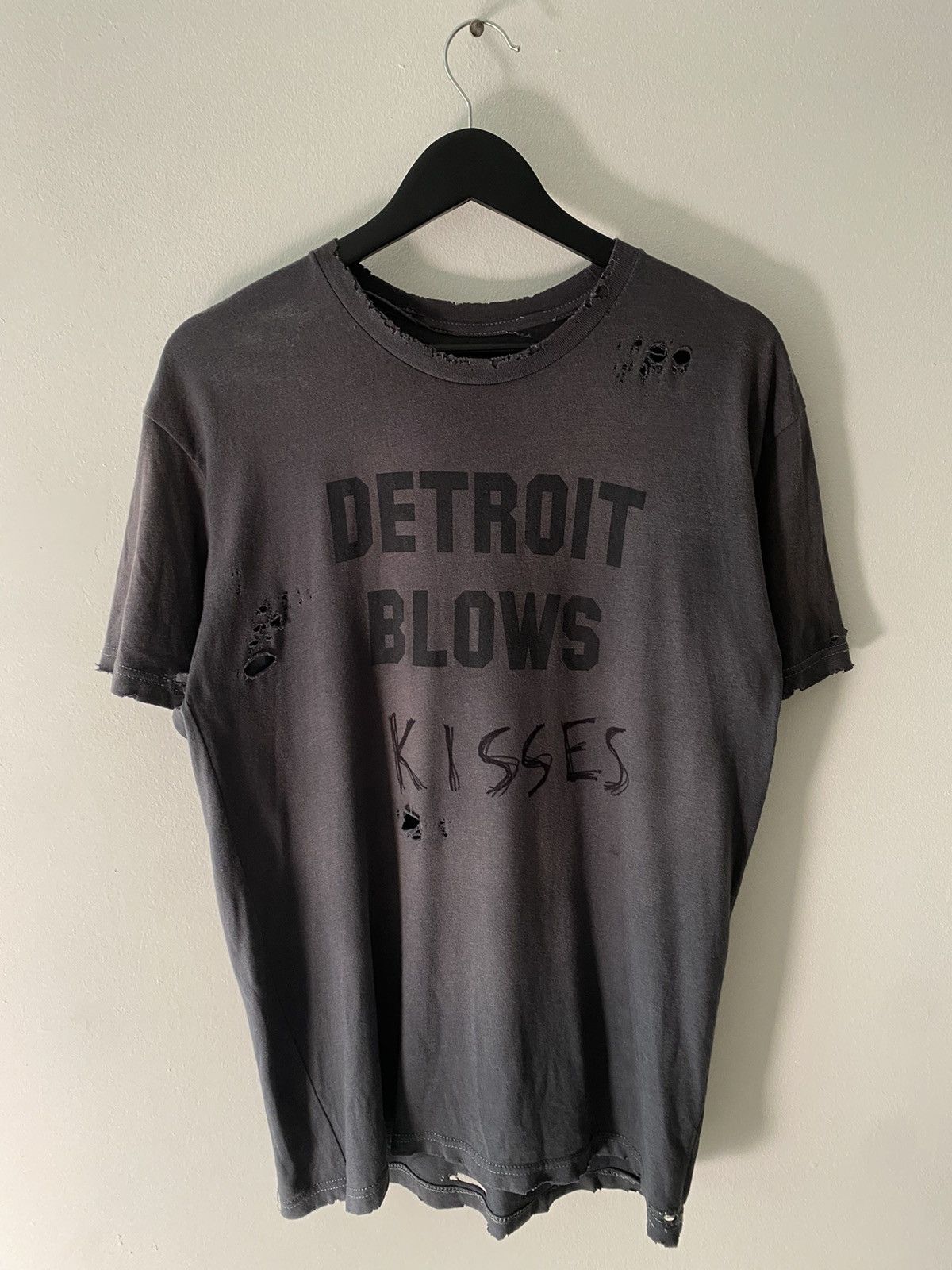 Other Distressed Faded Detroit Tee Size US M / EU 48-50 / 2 - 1 Thumbnail