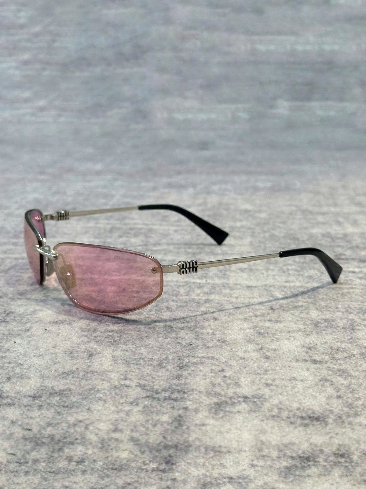 Miu Miu MIU MIU 0MU A50S 1BC70J Size ONE SIZE - 1 Thumbnail