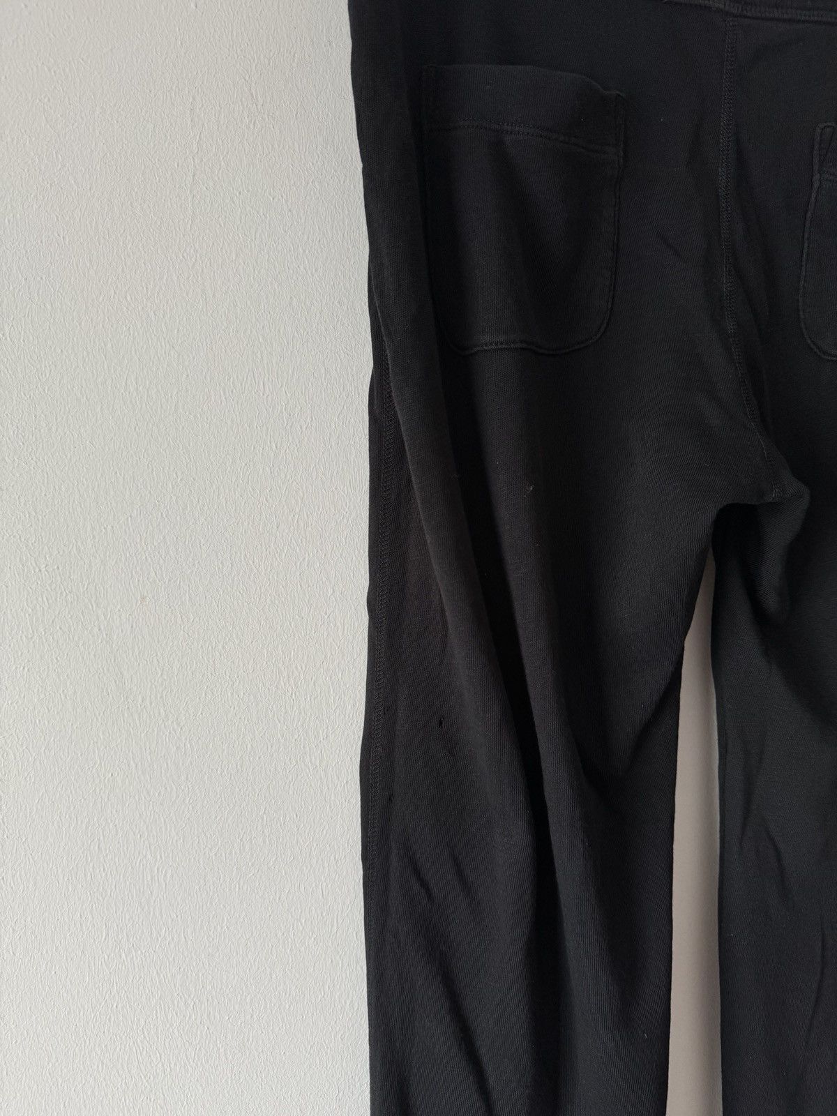 James Perse James Perse Black Cotton Sweatpants Size 32" / US 10 / IT 46 - 3 Thumbnail