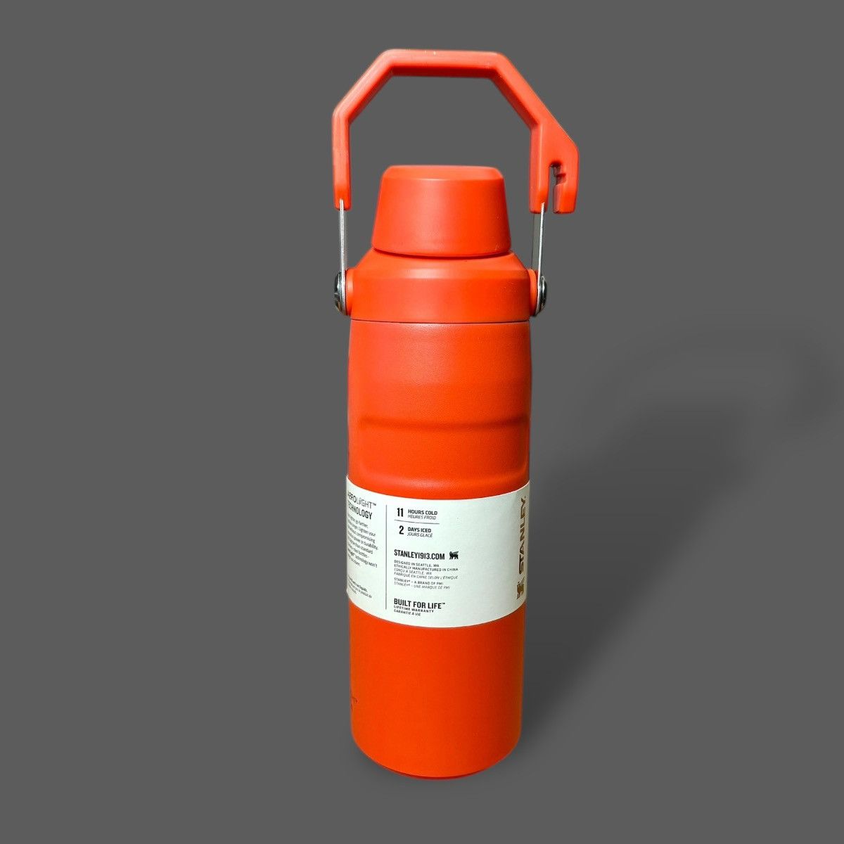 Other Stanley IceFlow Fast Flow Water Orange Bottle 16 oz Size ONE SIZE - 7 Thumbnail
