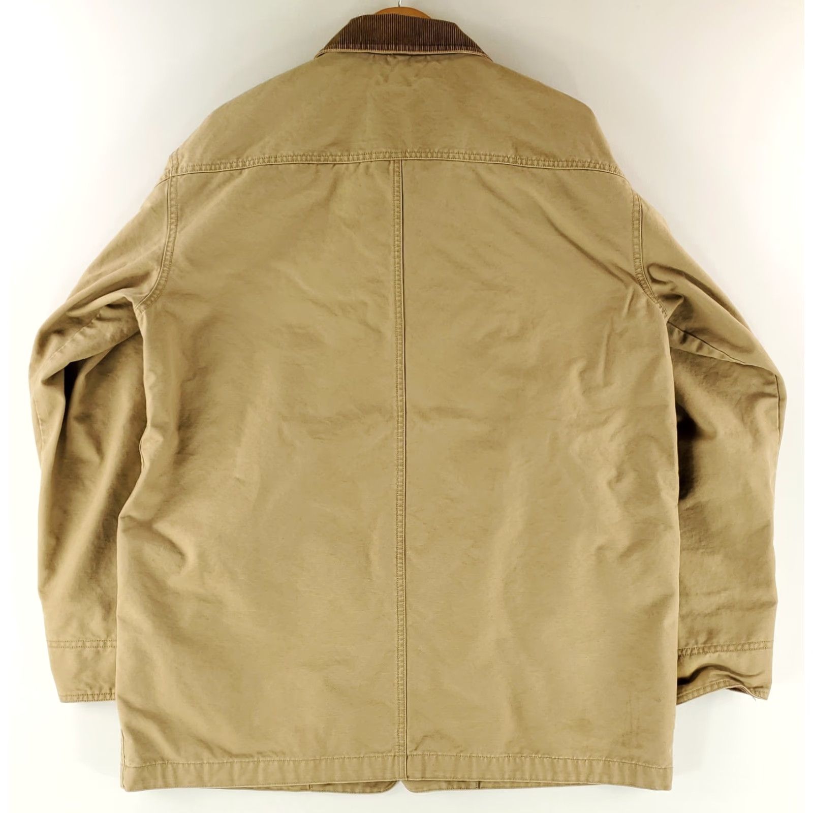 Vintage VINTAGE LL Bean Chore Jacket Corduroy Collar Tan Mens L Size US L / EU 52-54 / 3 - 6 Thumbnail