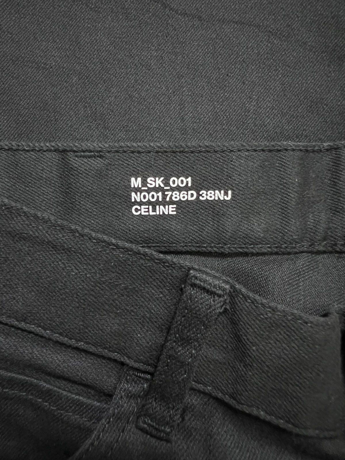 Celine Celine - Skinny Stretch Denim Jeans Size US 33 - 11 Thumbnail