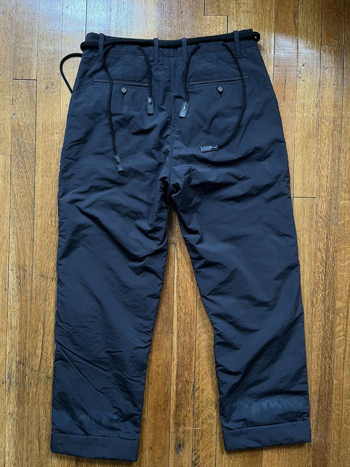 Craig Green Craig green black pleated insulated trousers Size US 30 / EU 46 - 8 Thumbnail