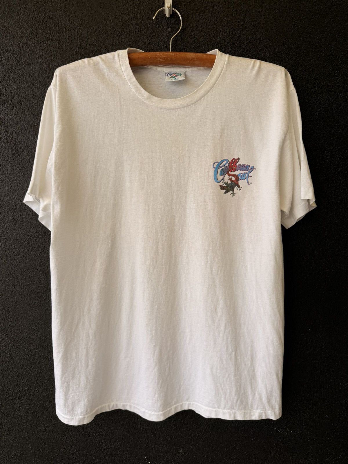 Caribbean Vintage 1998 Caribbean Soul "Parrot Pool Party" T-Shirt Size US XL / EU 56 / 4 - 5 Thumbnail