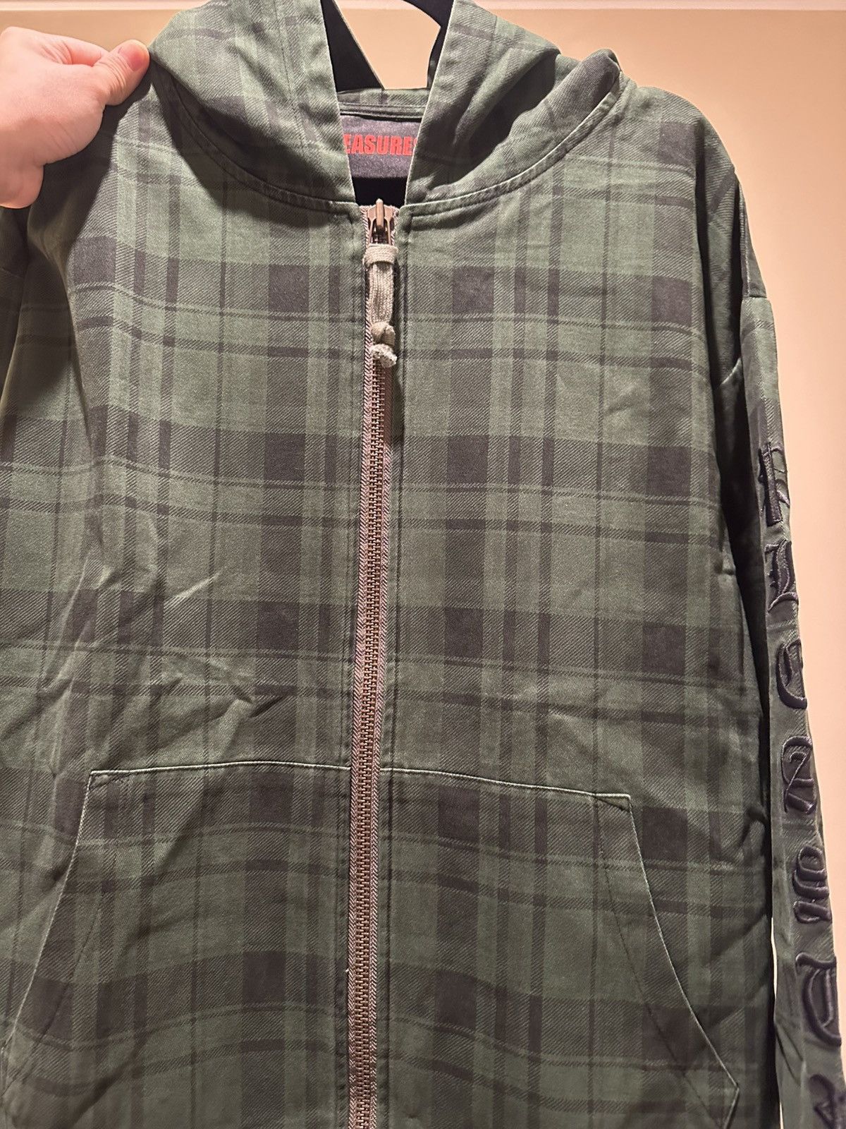 Pleasures Pleasures Dedicate Plaid Zip Poncho Size US L / EU 52-54 / 3 - 3 Thumbnail