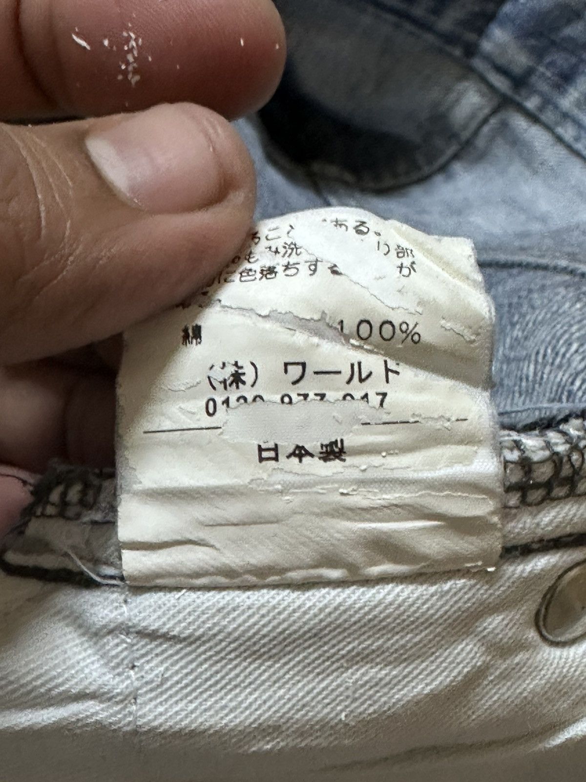 Takeo Kikuchi Vintage Takeo Kikuchi Faded Grunge Distressed Denim Size US 30 / EU 46 - 10 Thumbnail