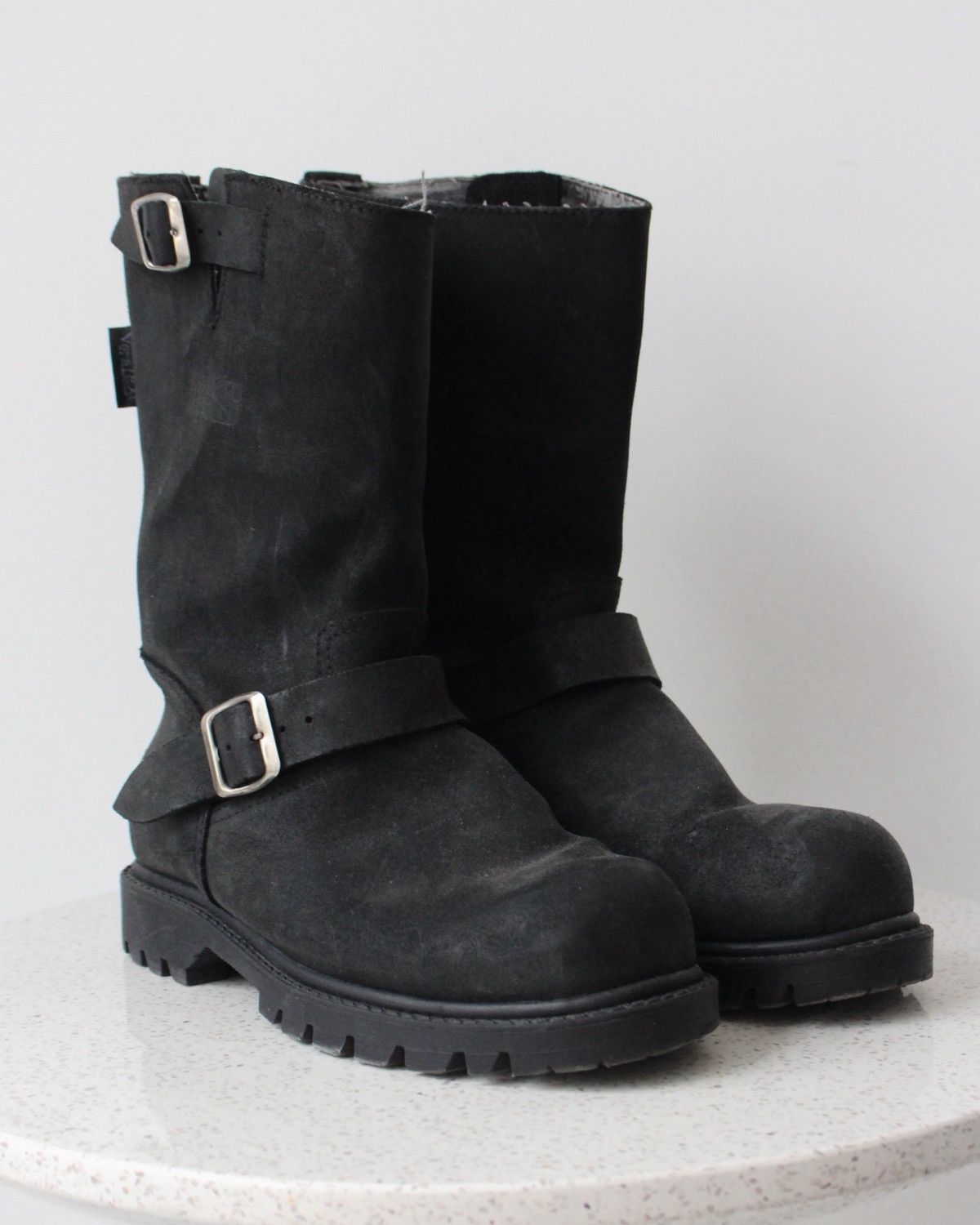 Vintage 2000S CATER JAPAN NUBUCK ENGINEER BOOTS Size US 7 / EU 40 - 6 Thumbnail
