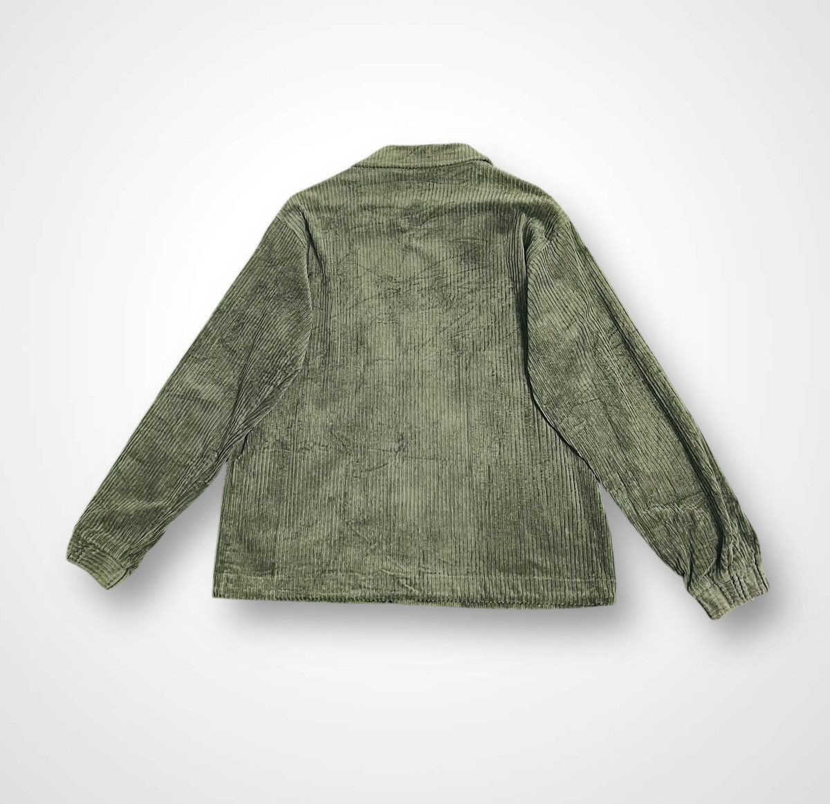 Japanese Brand Zip Five Button Tap Corduroy Jacket (20) Size US L / EU 52-54 / 3 - 2 Thumbnail